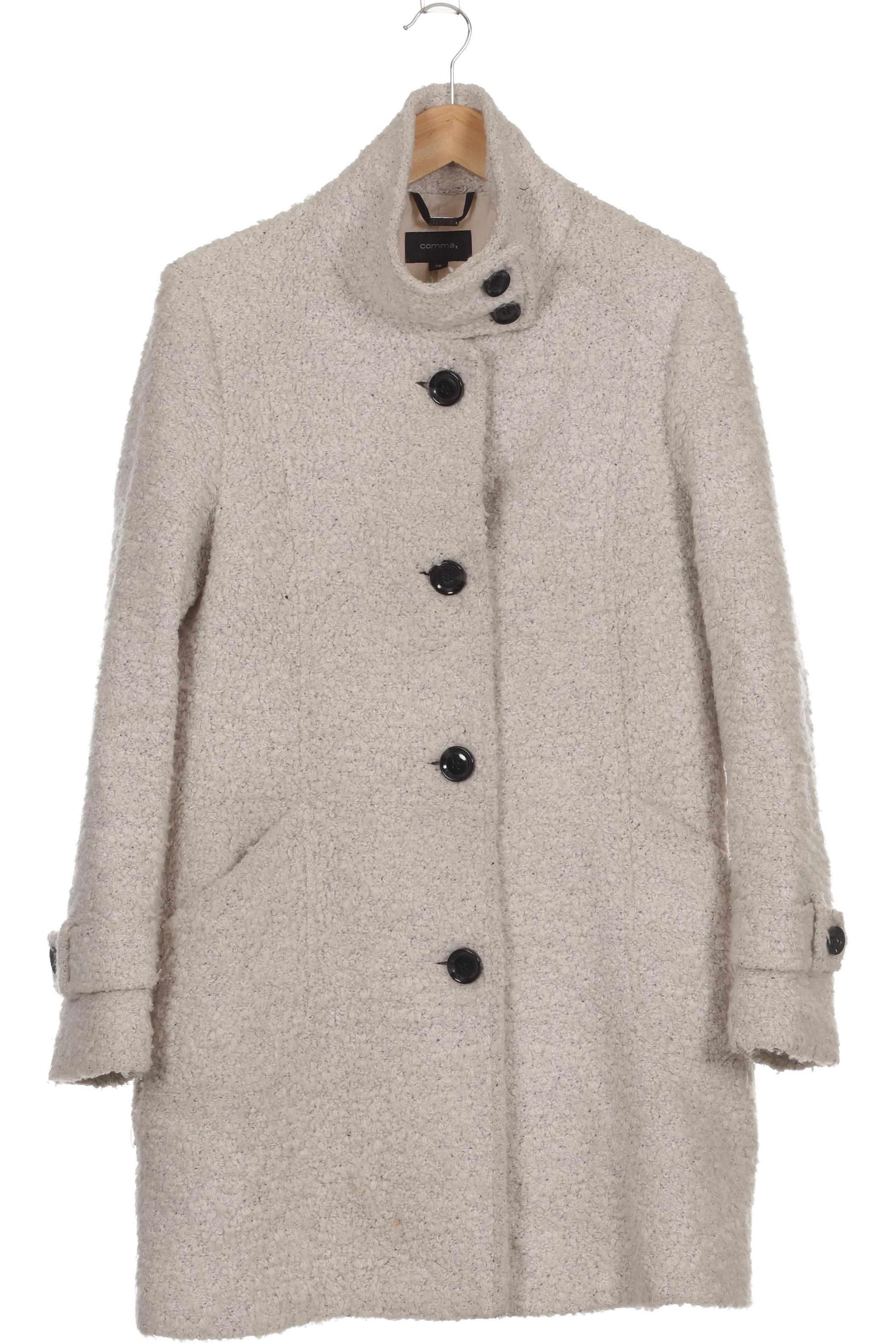 

Comma Damen Mantel, beige, Gr. 38