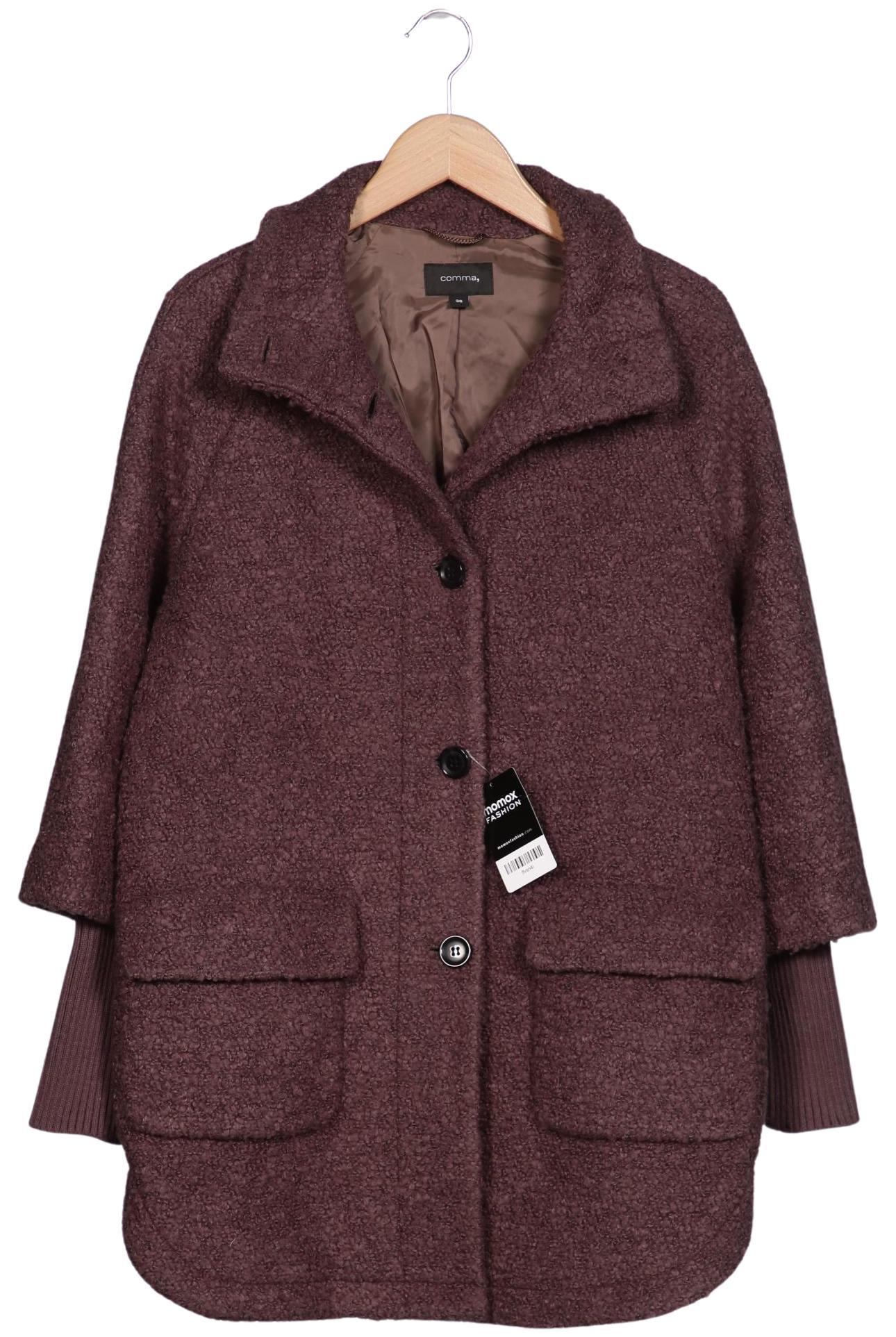 

Comma Damen Mantel, bordeaux, Gr. 36