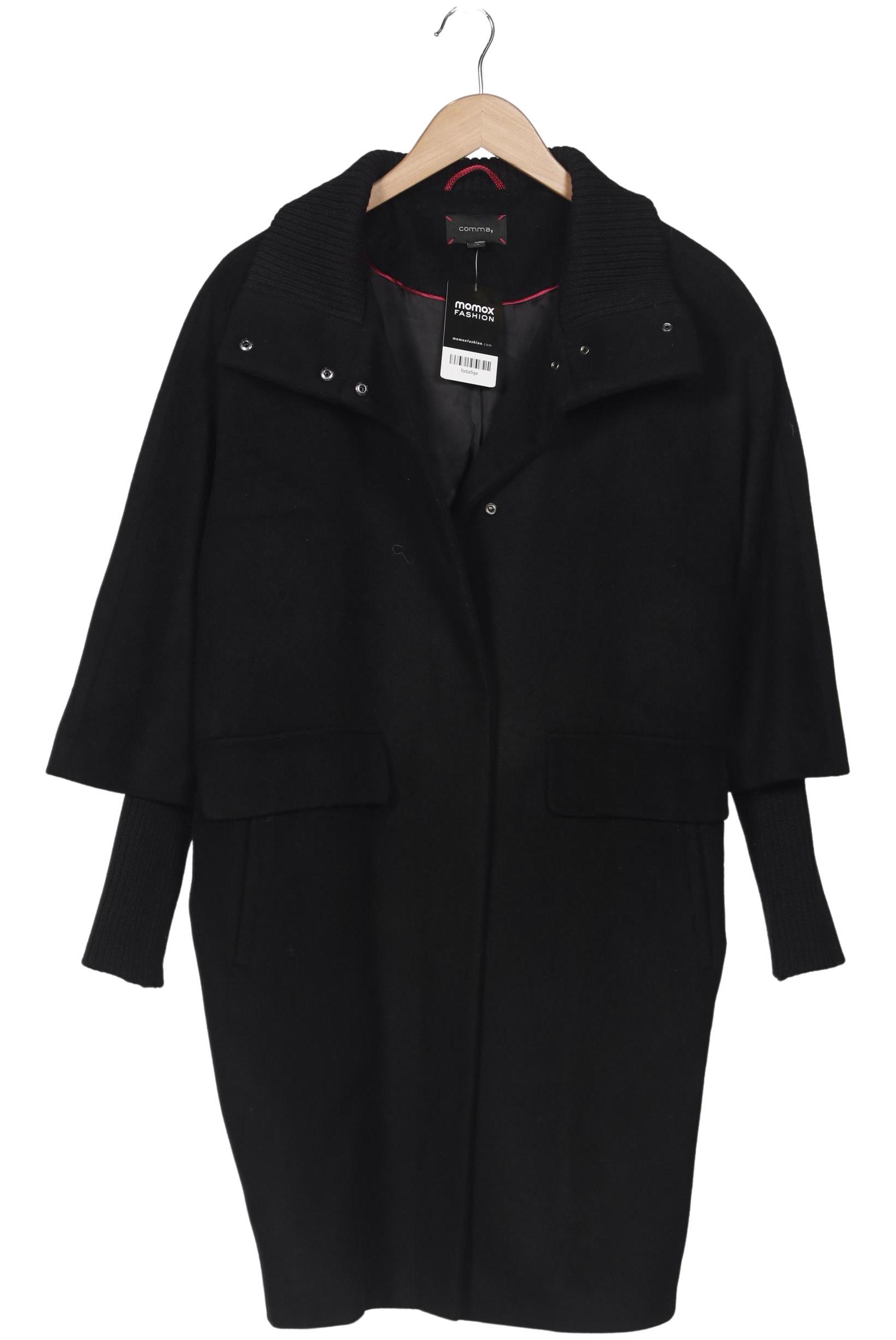 

Comma Damen Mantel, schwarz, Gr. 40
