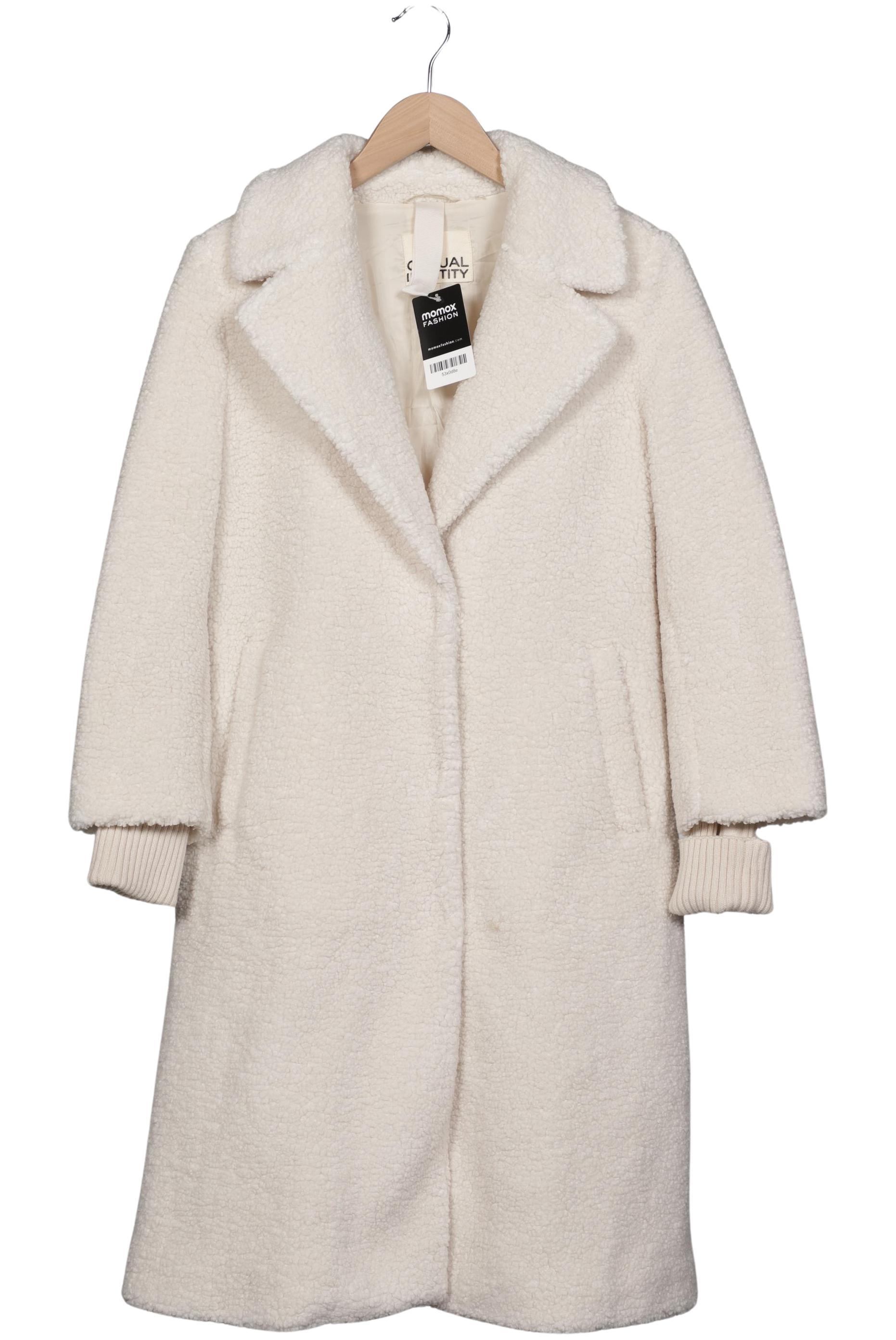 

Comma Damen Mantel, cremeweiß, Gr. 34