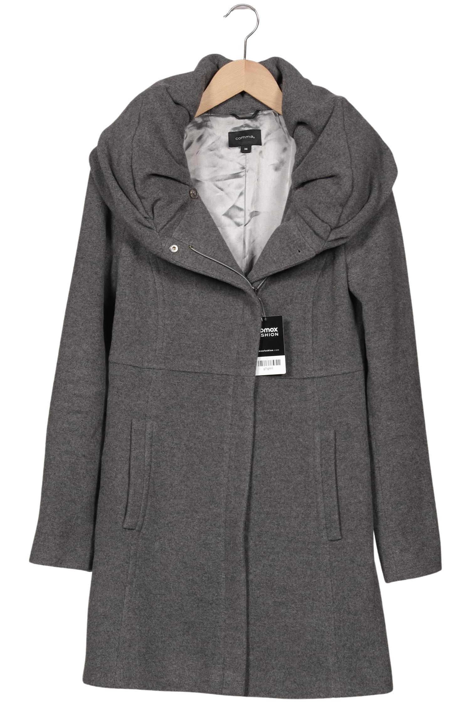 

Comma Damen Mantel, grau, Gr. 34