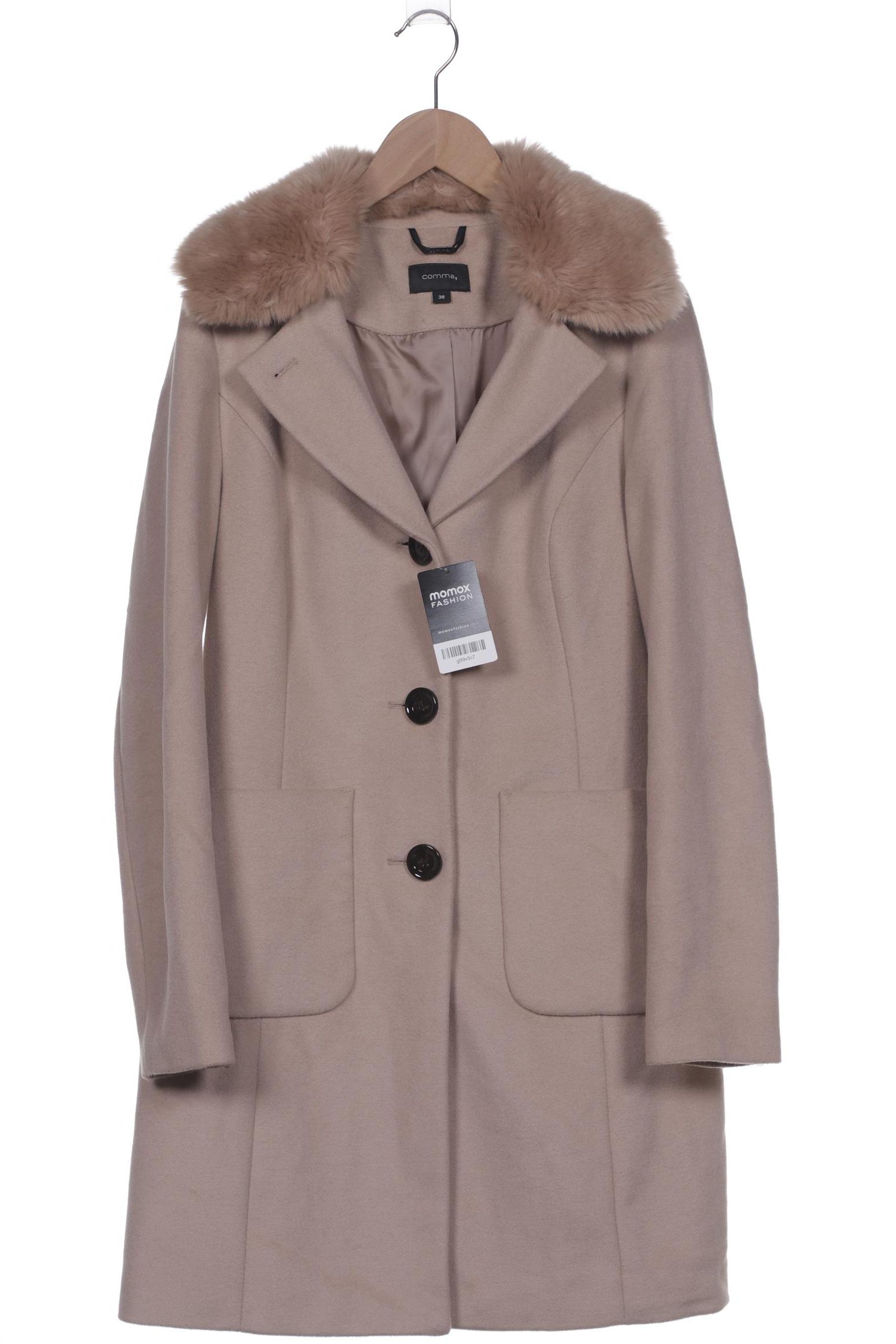 

Comma Damen Mantel, beige, Gr. 38