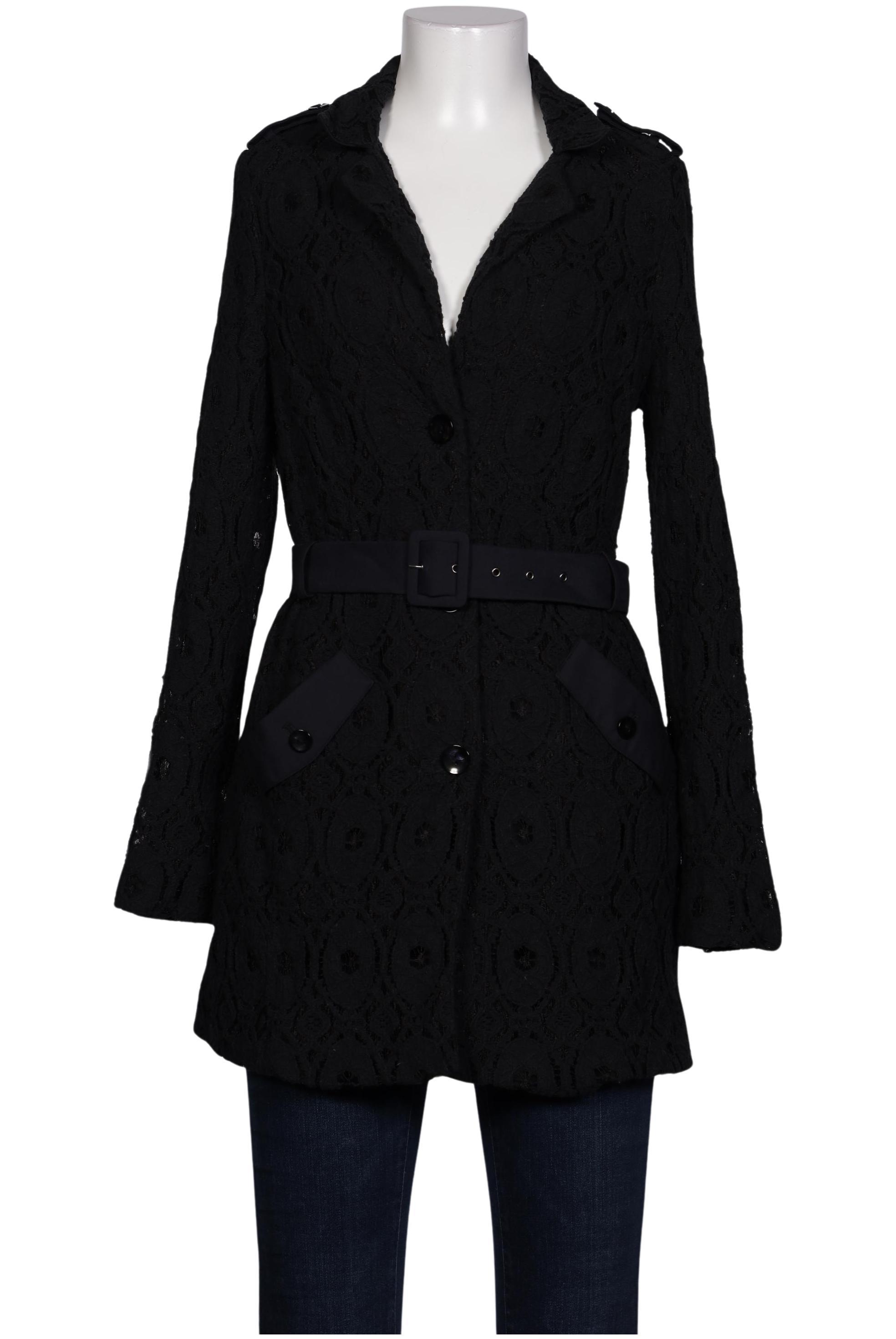 

Comma Damen Mantel, schwarz, Gr. 38