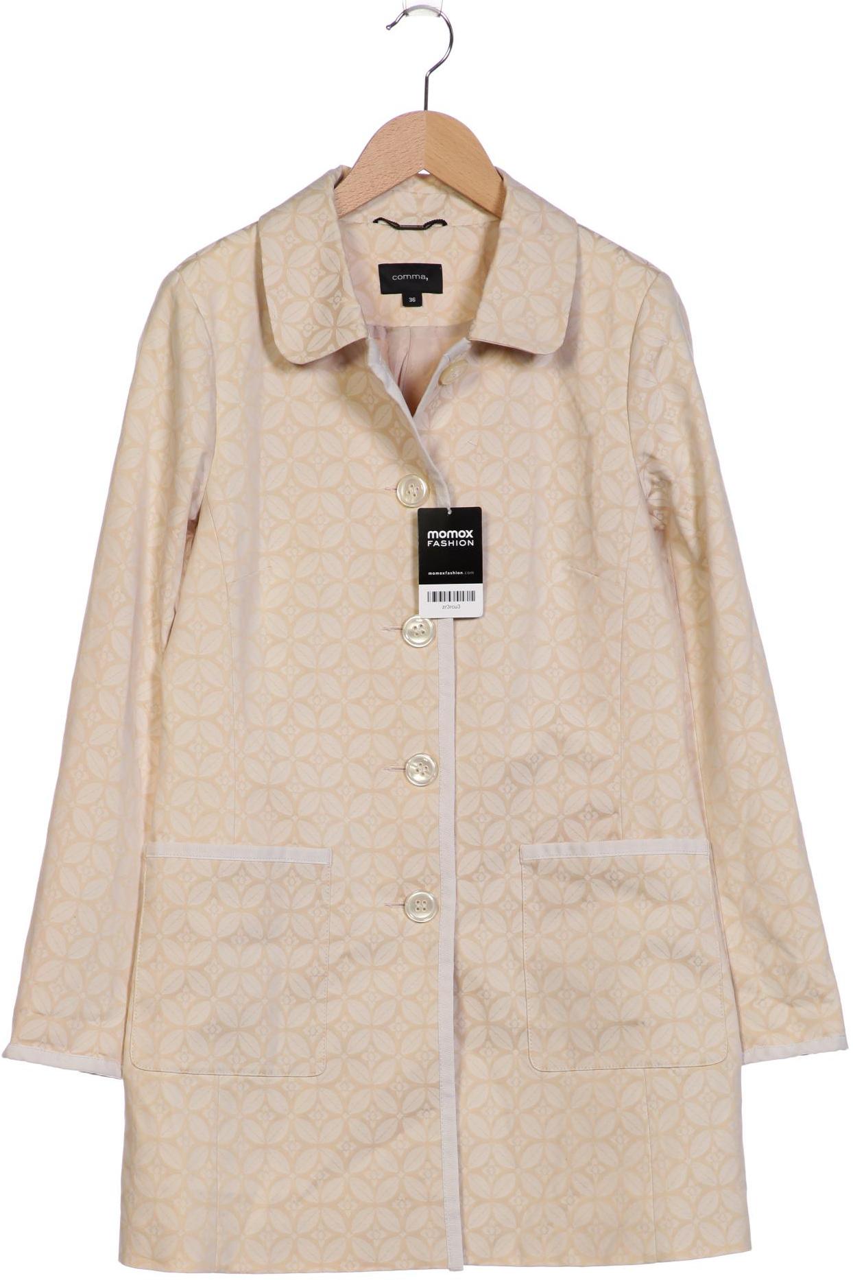 

Comma Damen Mantel, beige, Gr. 36