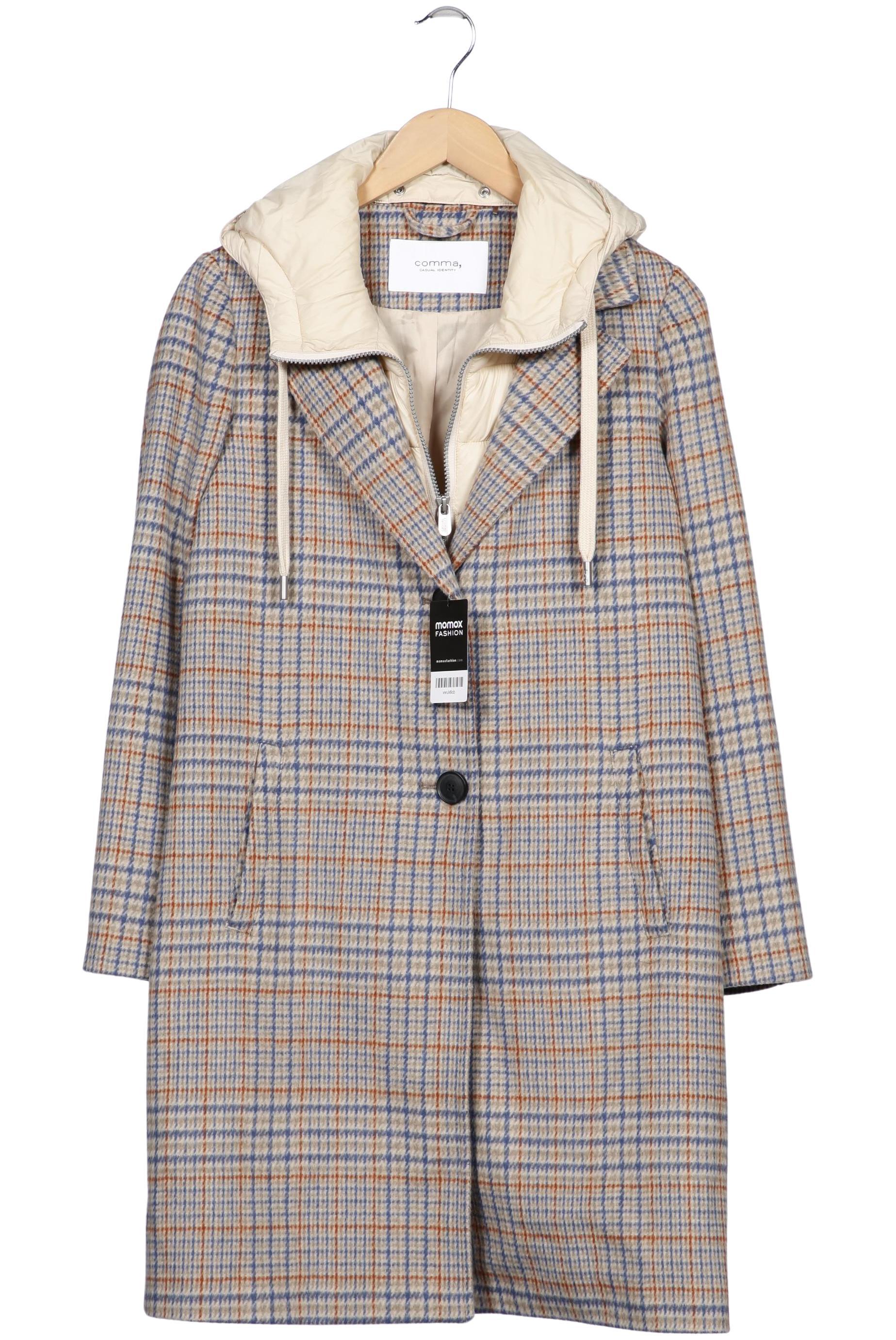 

Comma Damen Mantel, beige, Gr. 36