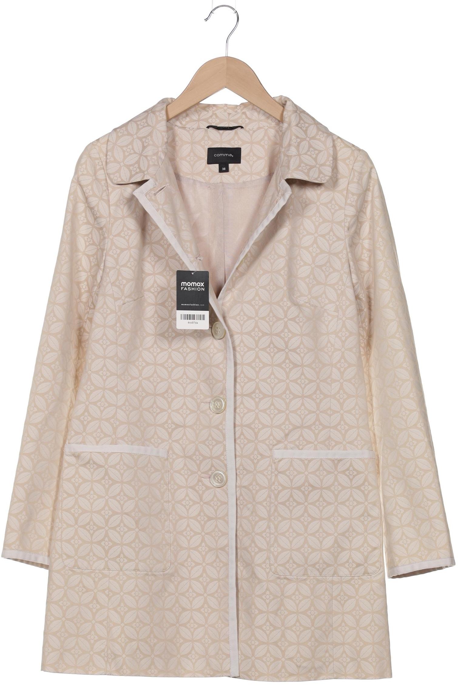 

Comma Damen Mantel, beige, Gr. 38