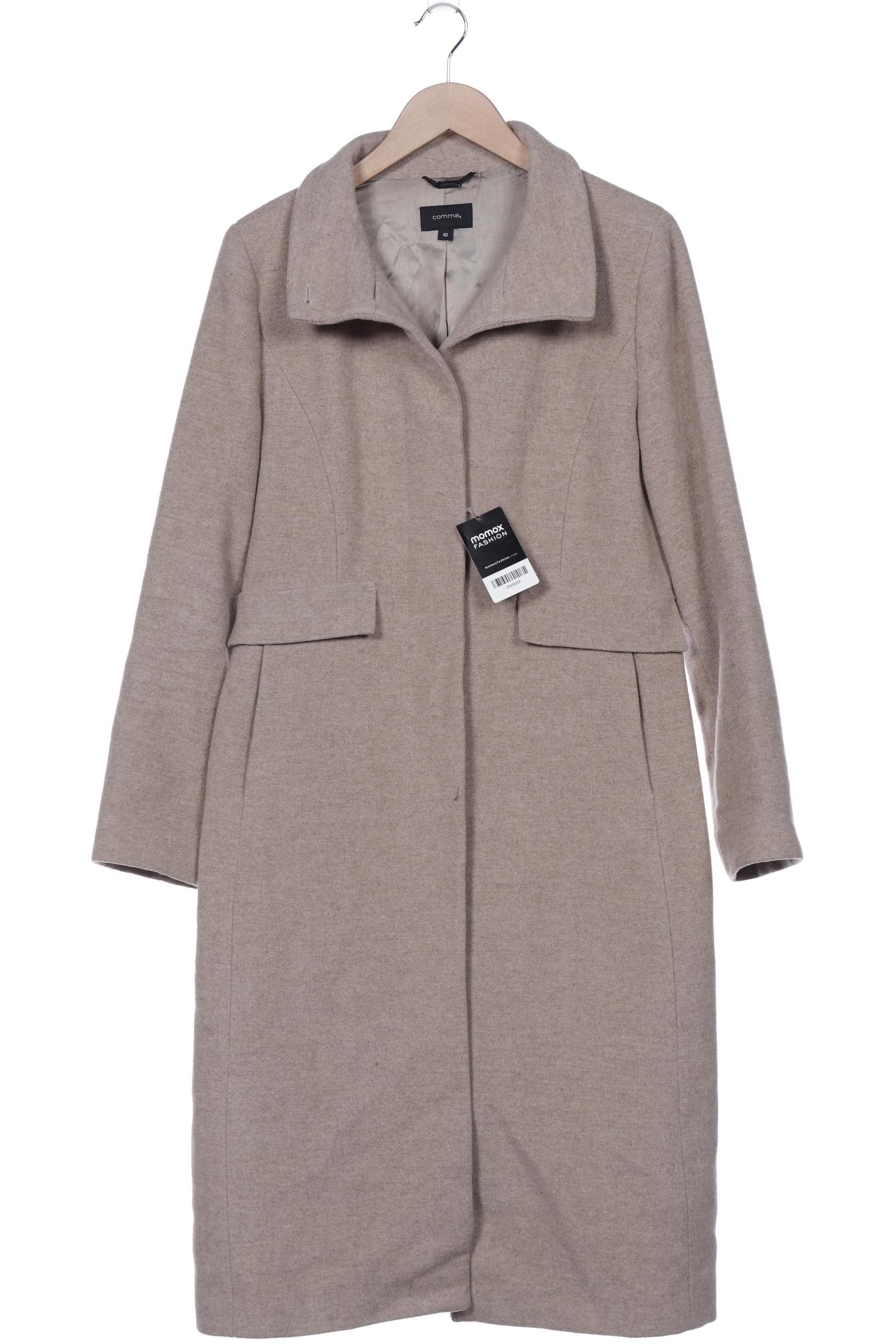 

Comma Damen Mantel, beige, Gr. 40