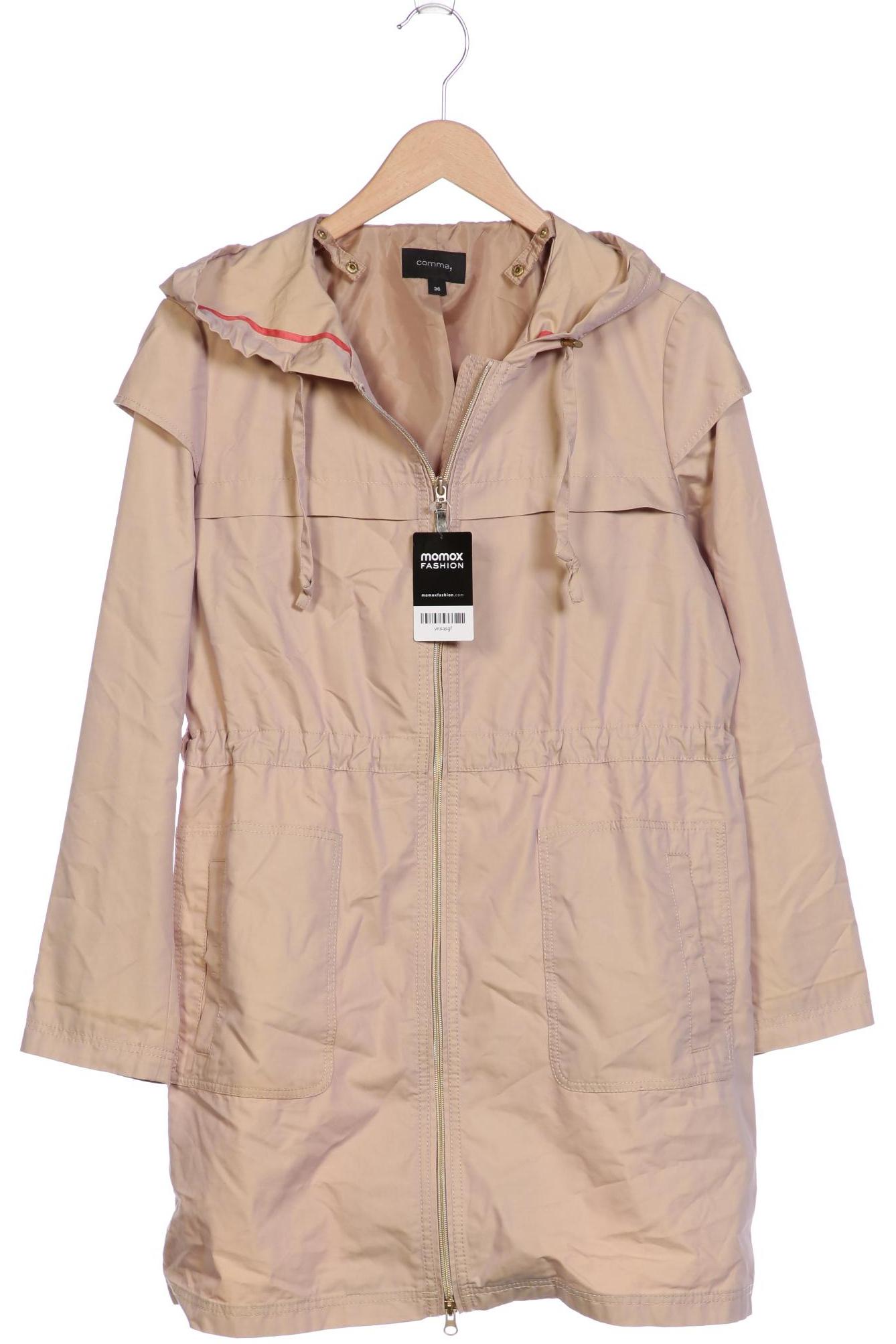 

Comma Damen Mantel, beige, Gr. 36