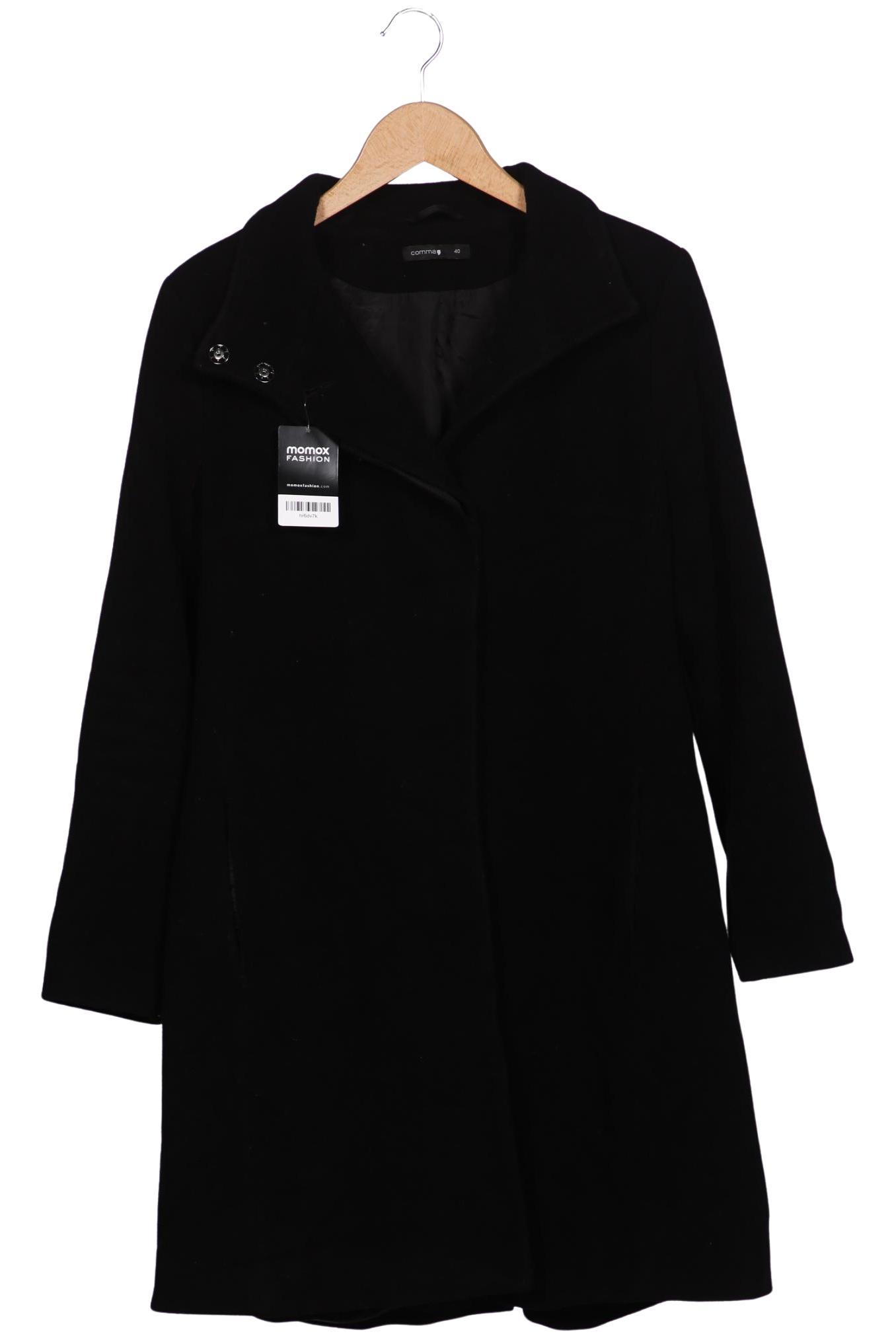 

Comma Damen Mantel, schwarz, Gr. 40