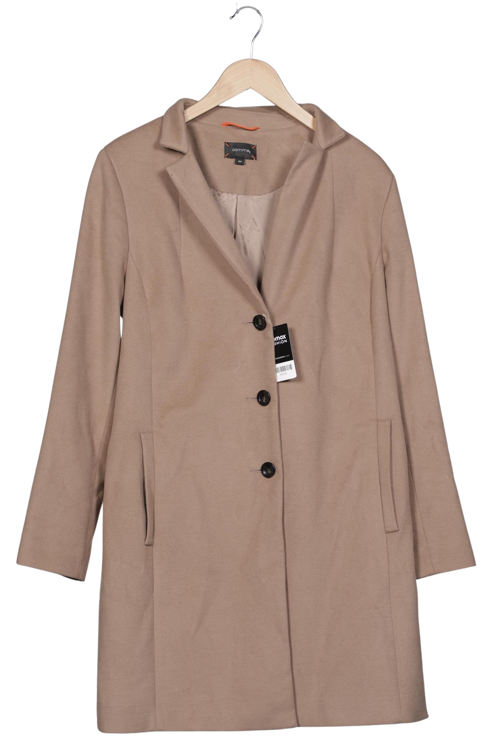 

Comma Damen Mantel, beige, Gr. 44