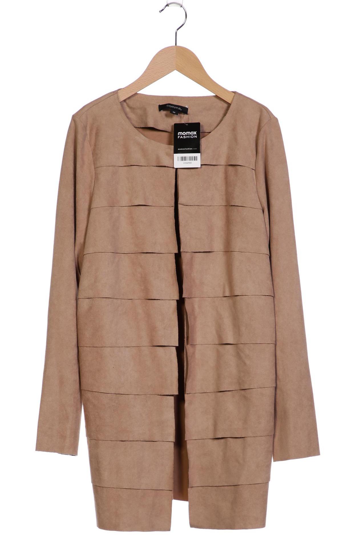 

Comma Damen Mantel, beige, Gr. 38