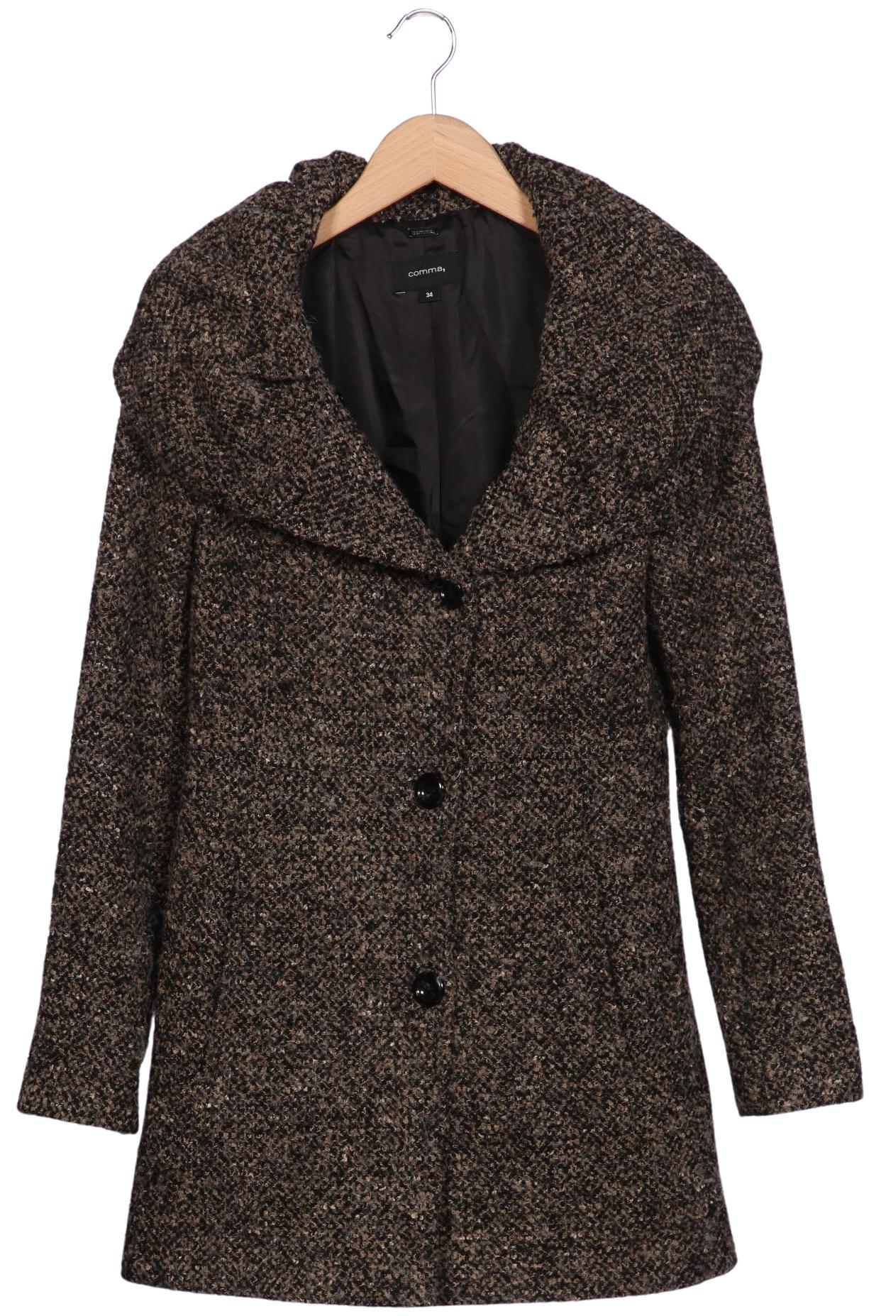 

Comma Damen Mantel, braun, Gr. 34