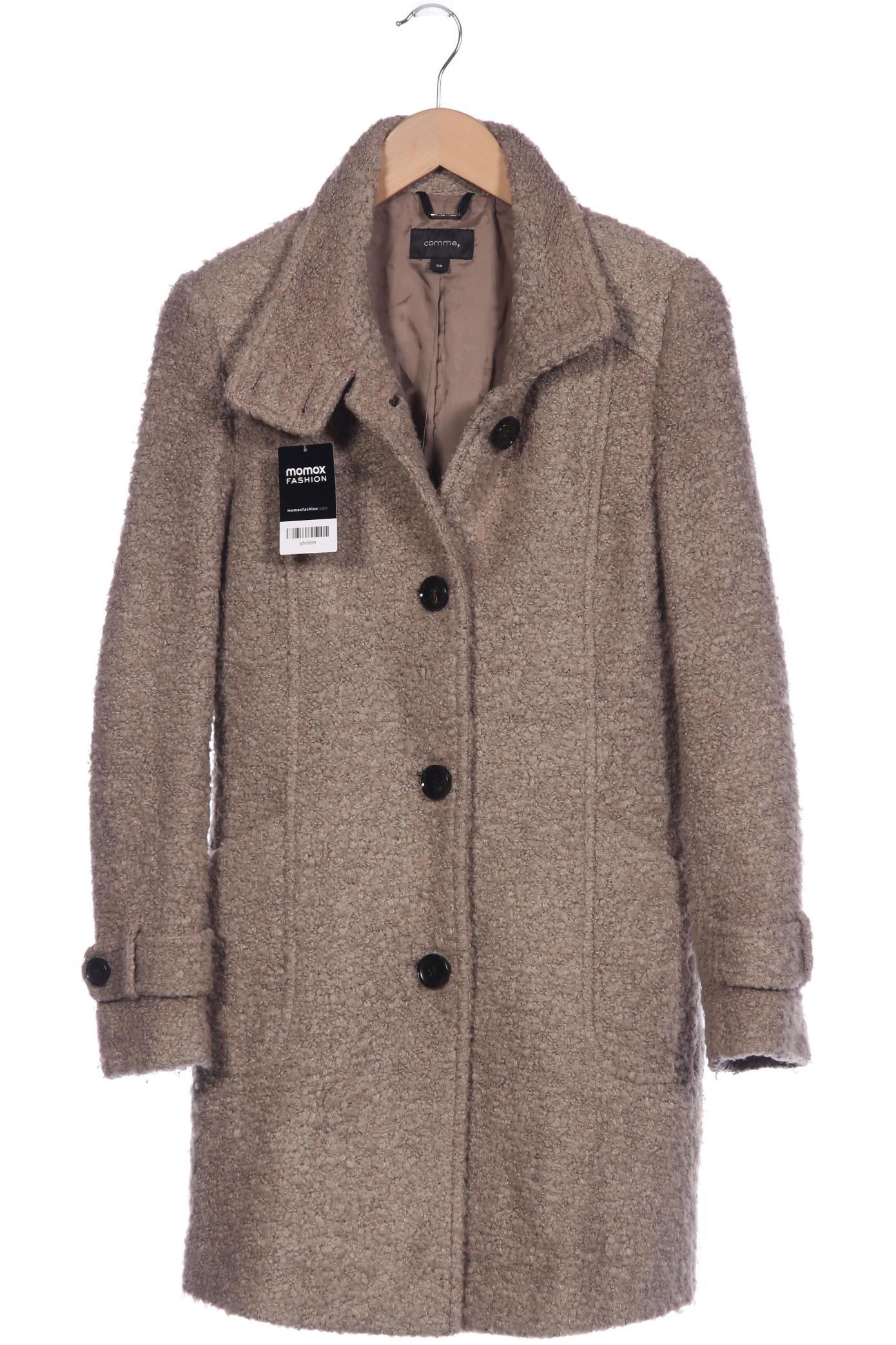 

Comma Damen Mantel, beige, Gr. 38