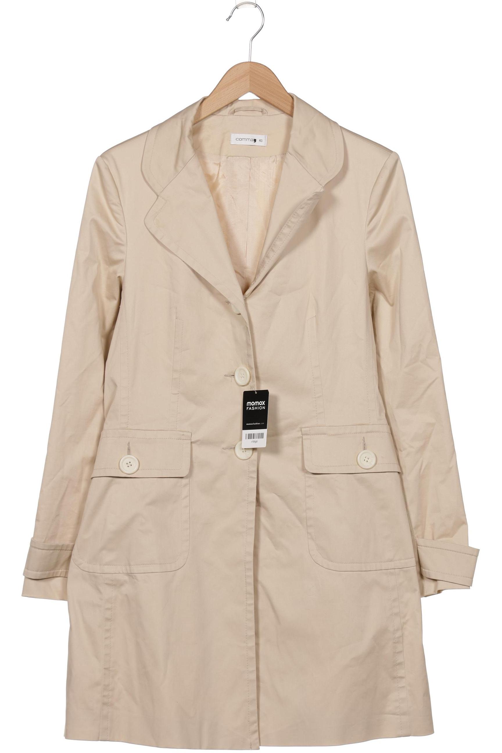

Comma Damen Mantel, beige, Gr. 40