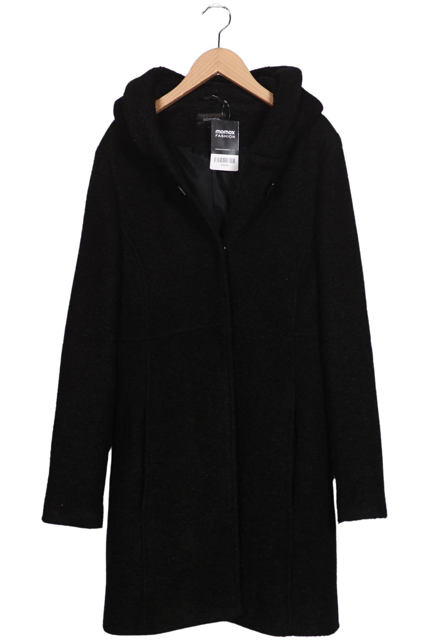 

Comma Damen Mantel, schwarz, Gr. 44