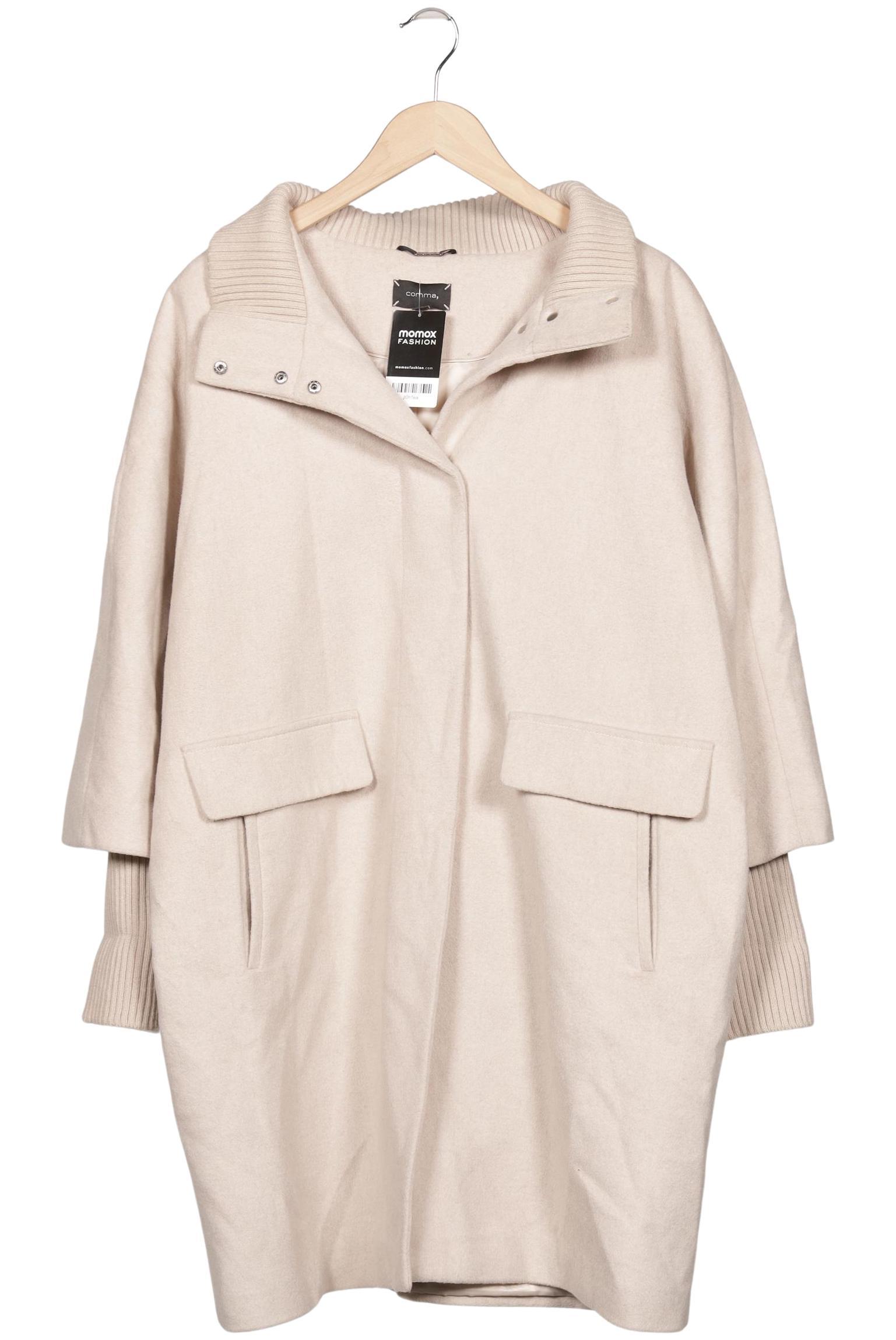 

Comma Damen Mantel, beige, Gr. 46
