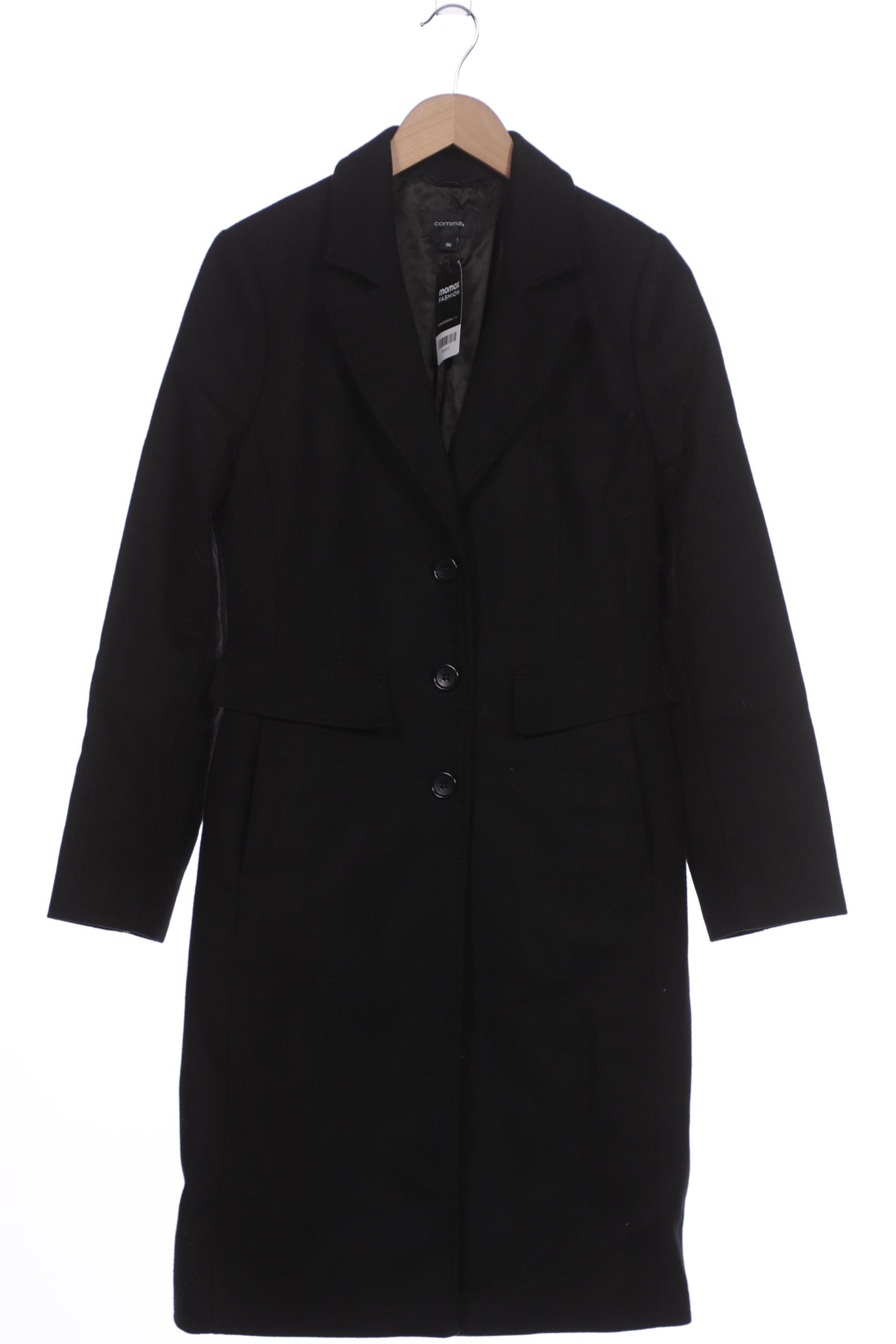 

Comma Damen Mantel, schwarz, Gr. 36