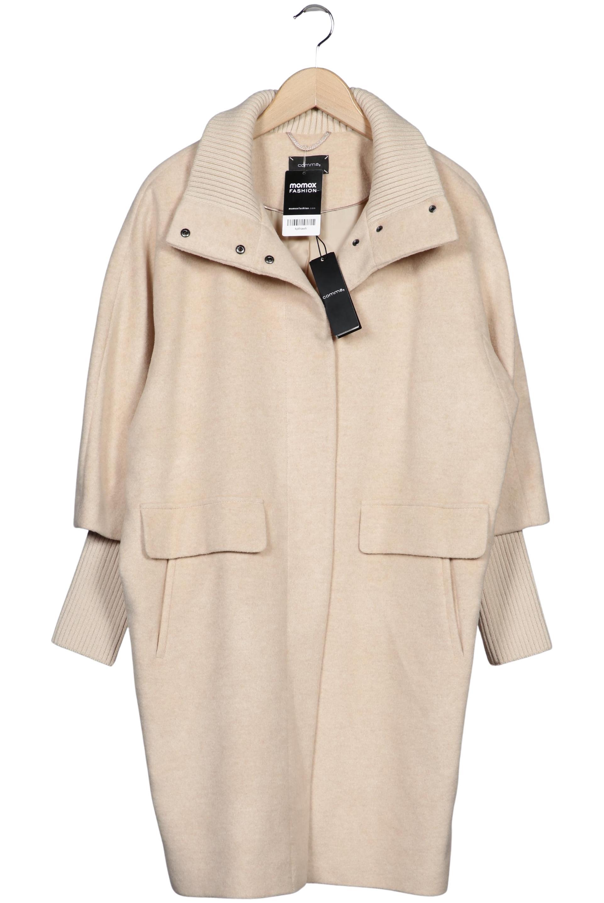 

Comma Damen Mantel, beige, Gr. 40