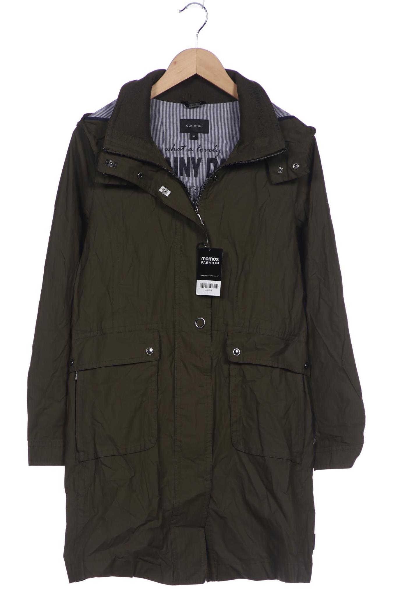 

Comma Damen Mantel, grün, Gr. 38