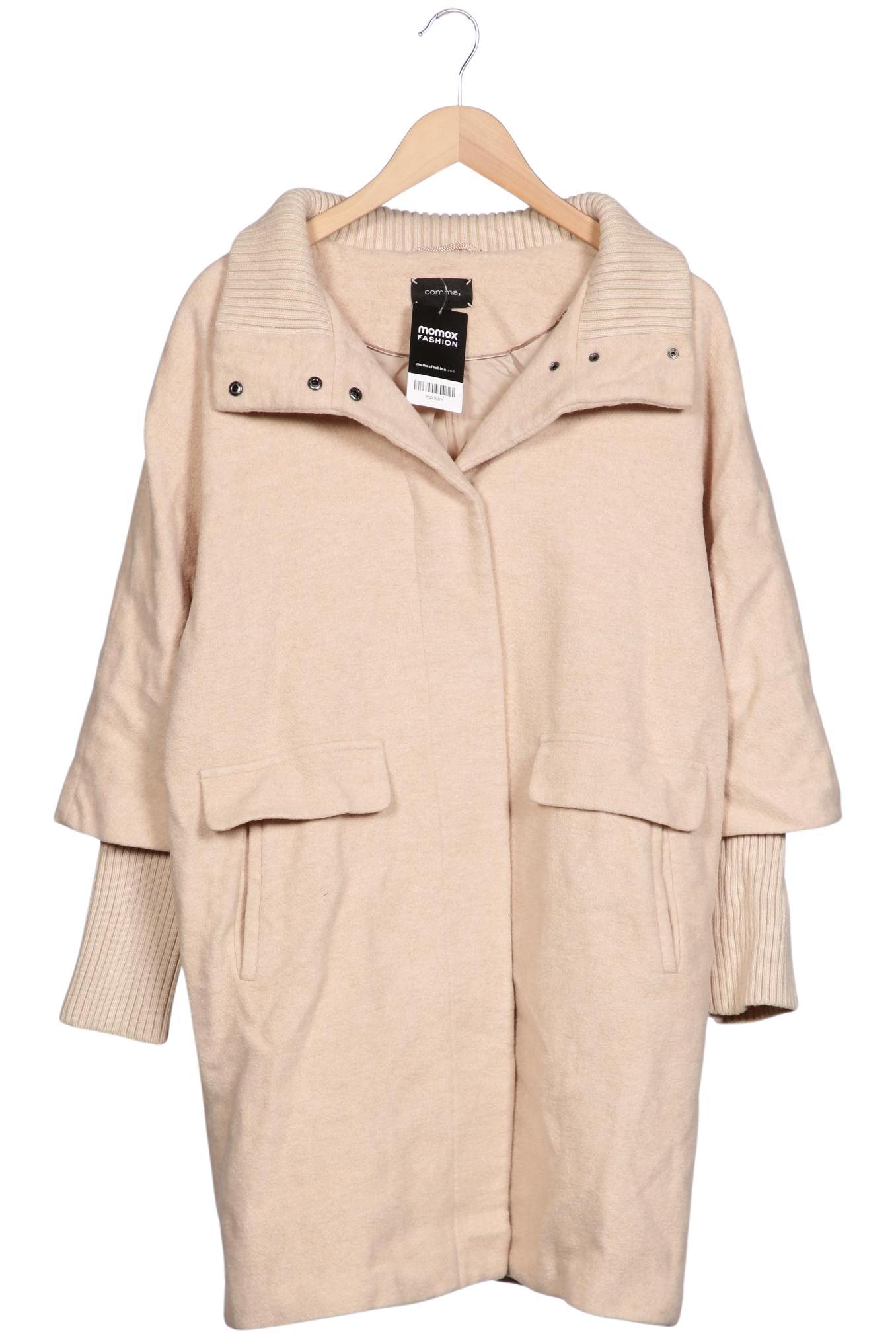 

Comma Damen Mantel, beige, Gr. 38