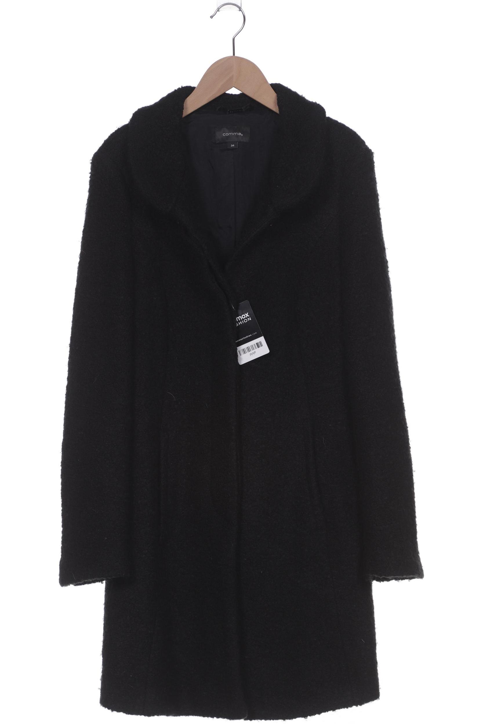 

Comma Damen Mantel, schwarz, Gr. 34