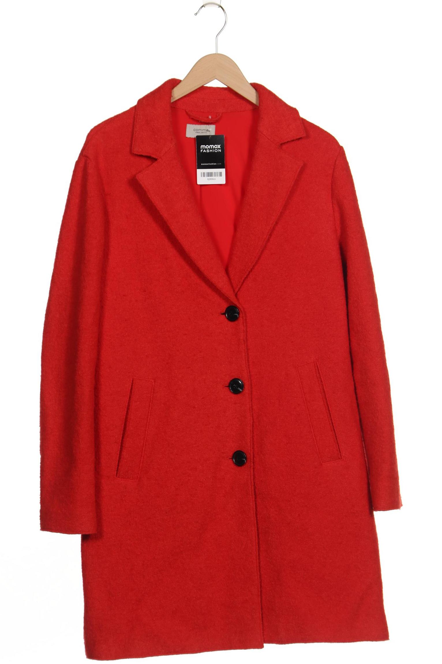 

Comma Damen Mantel, rot, Gr. 42
