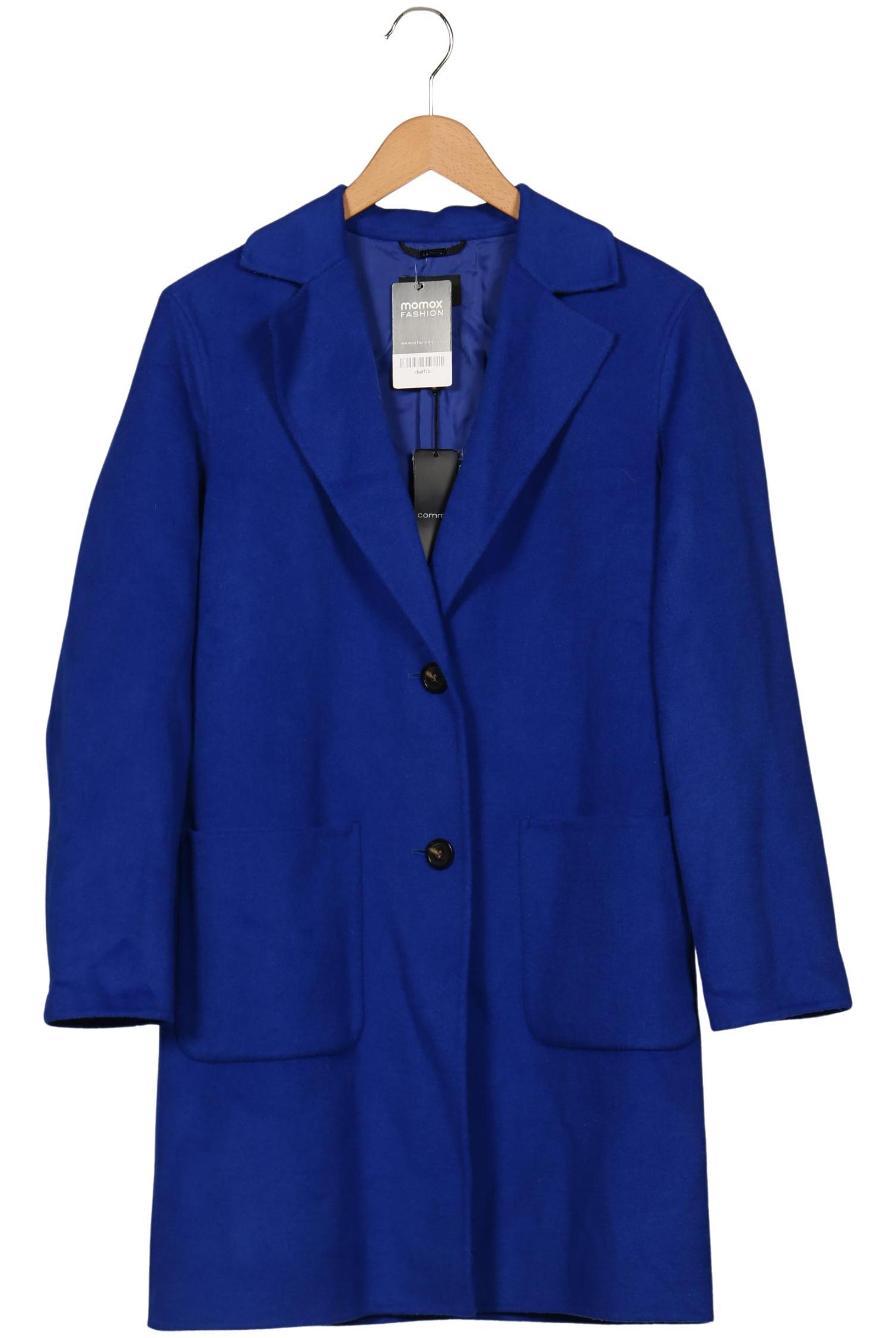 

Comma Damen Mantel, blau, Gr. 34