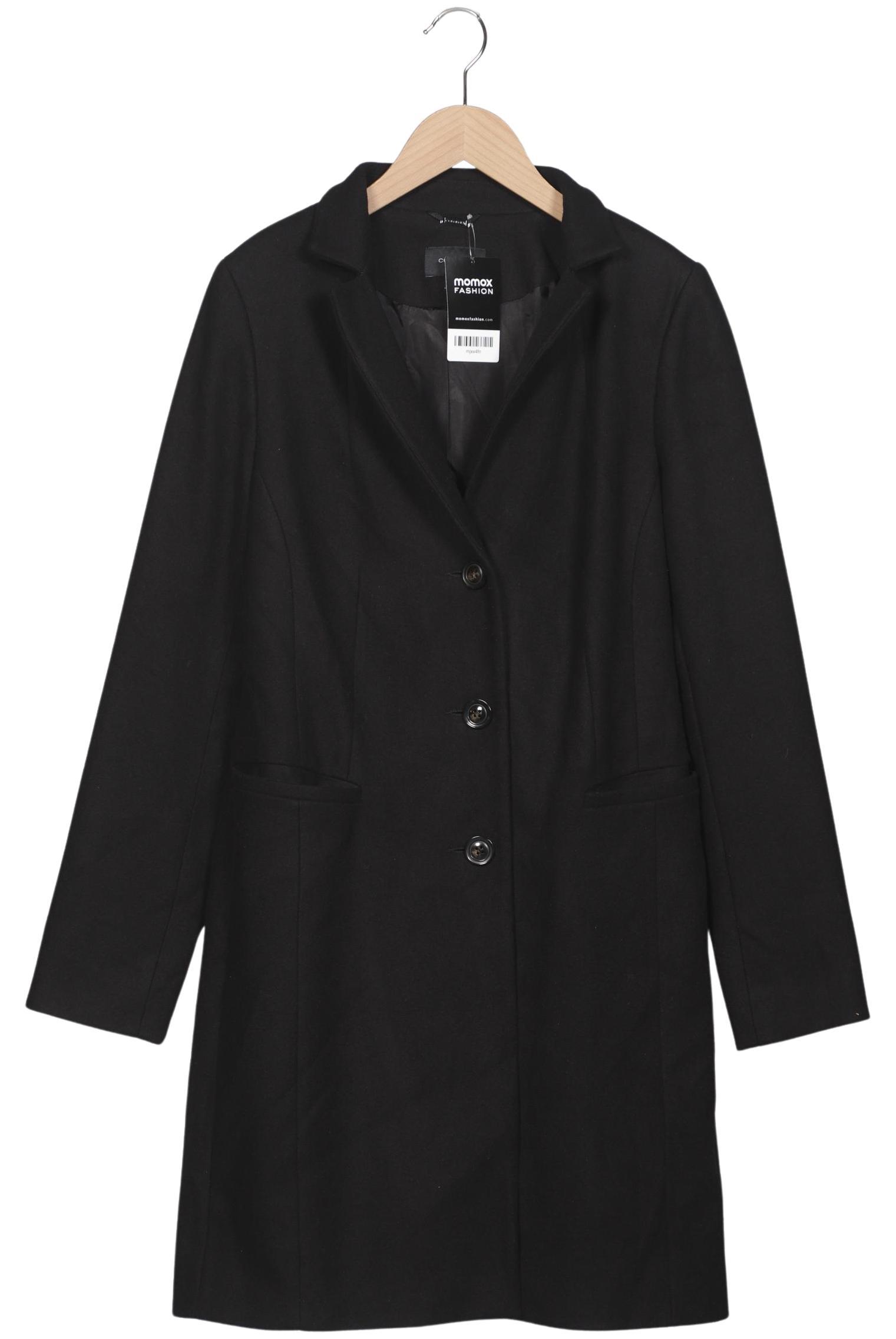 

Comma Damen Mantel, schwarz, Gr. 38