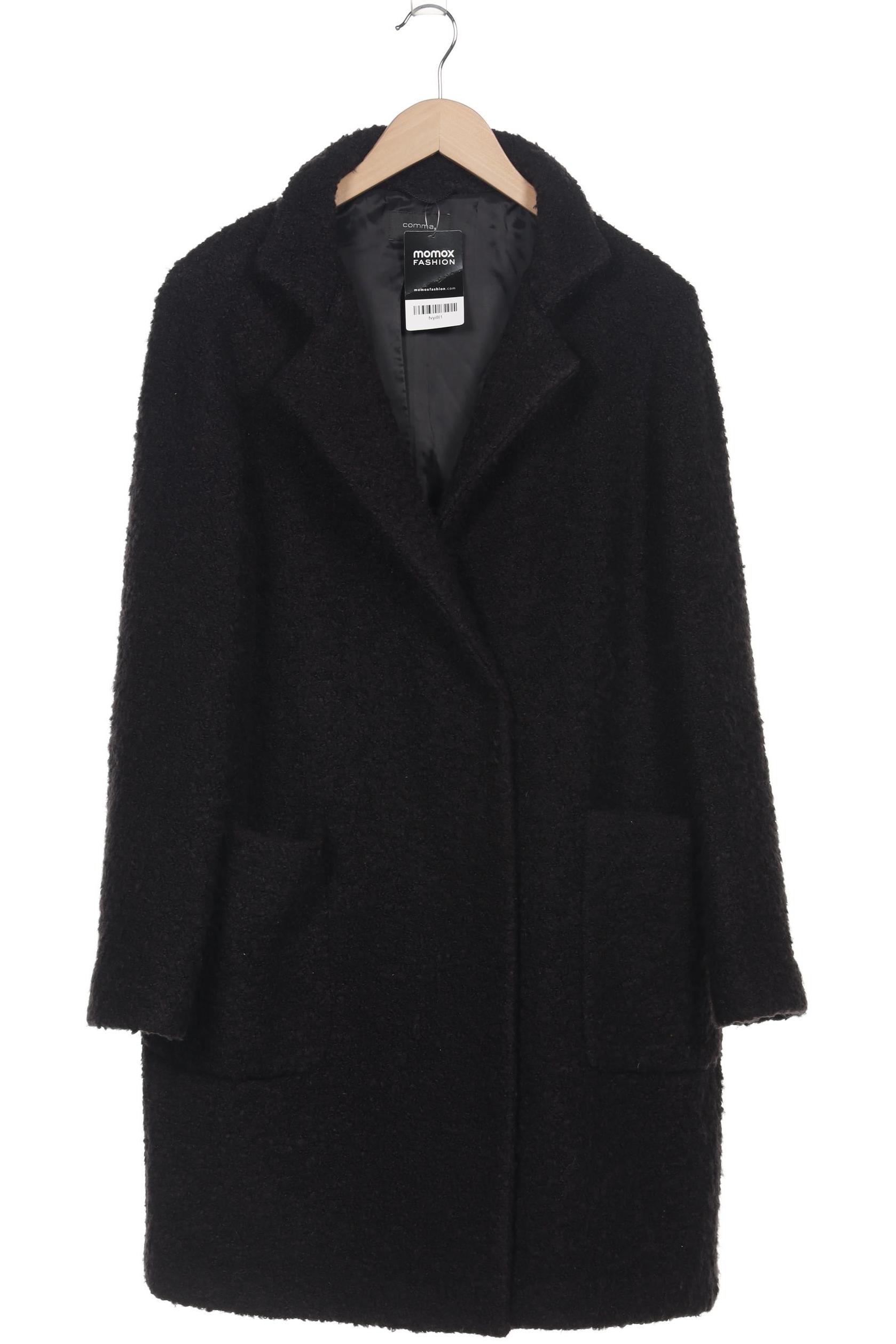 

Comma Damen Mantel, schwarz, Gr. 40