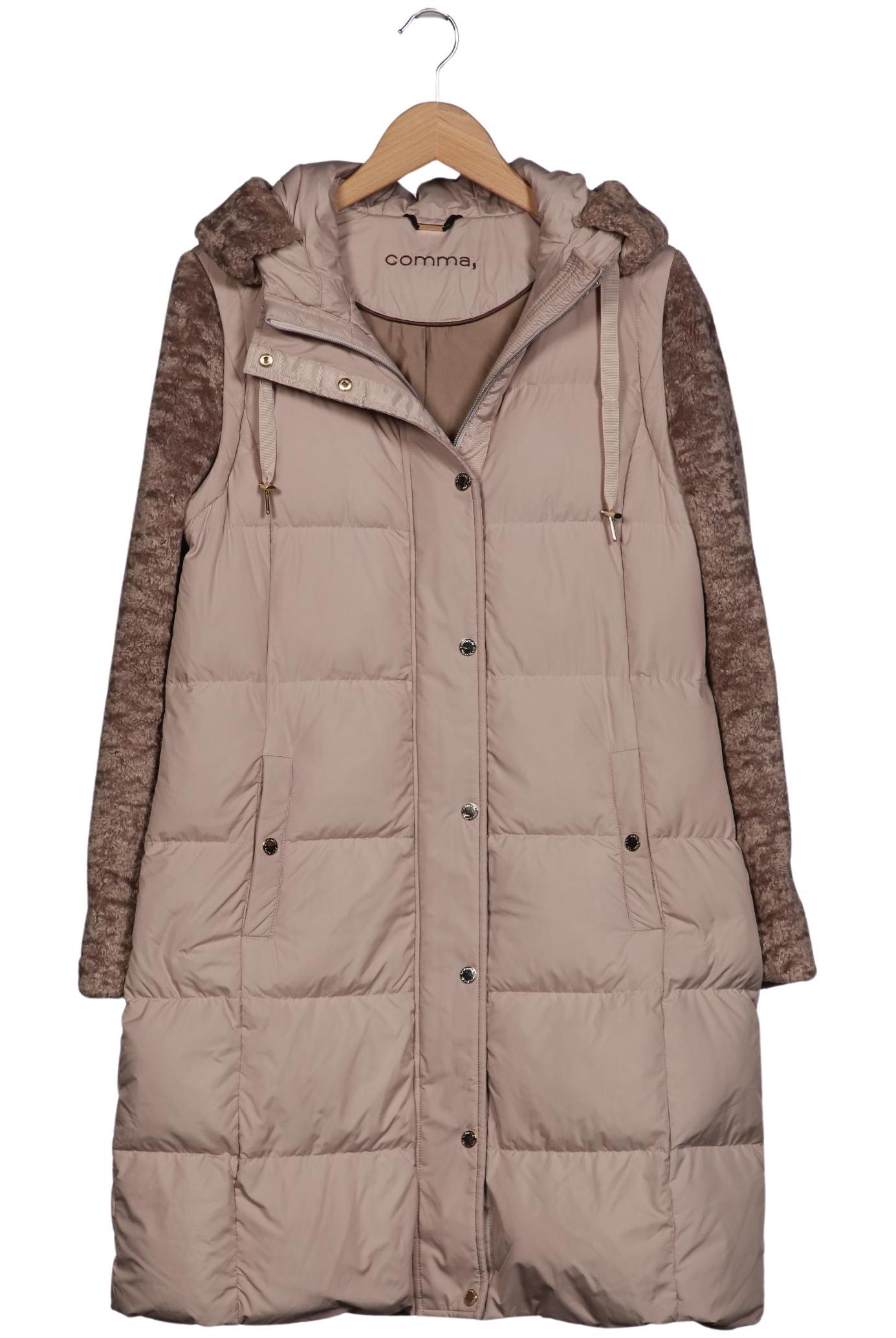 

Comma Damen Mantel, beige, Gr. 36