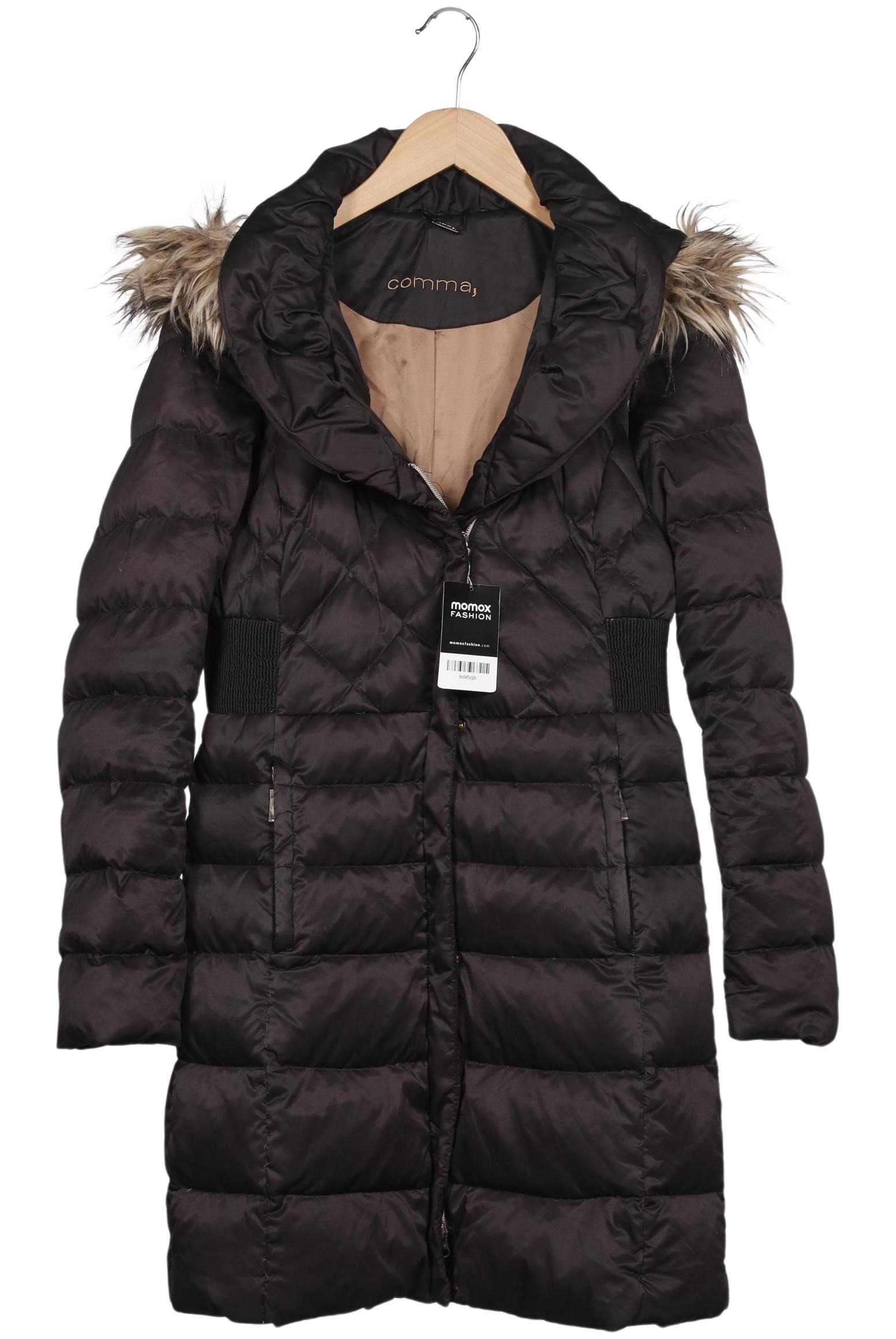 

Comma Damen Mantel, schwarz, Gr. 36