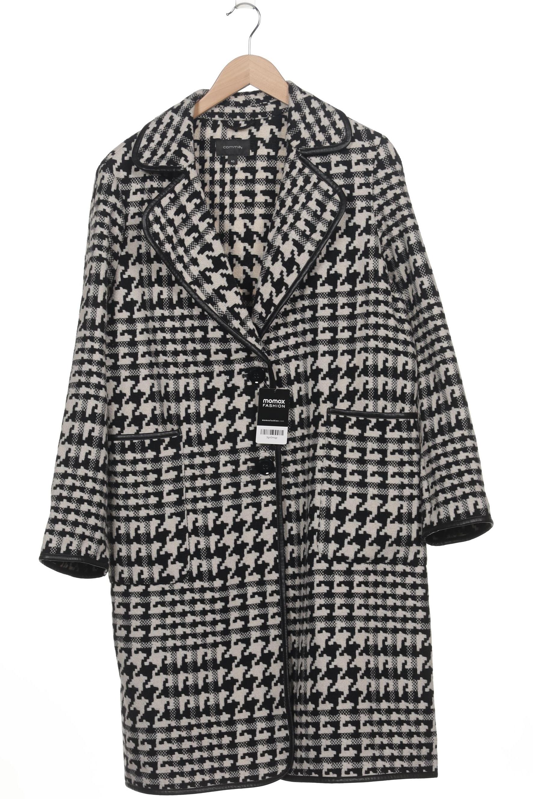 

Comma Damen Mantel, schwarz, Gr. 40