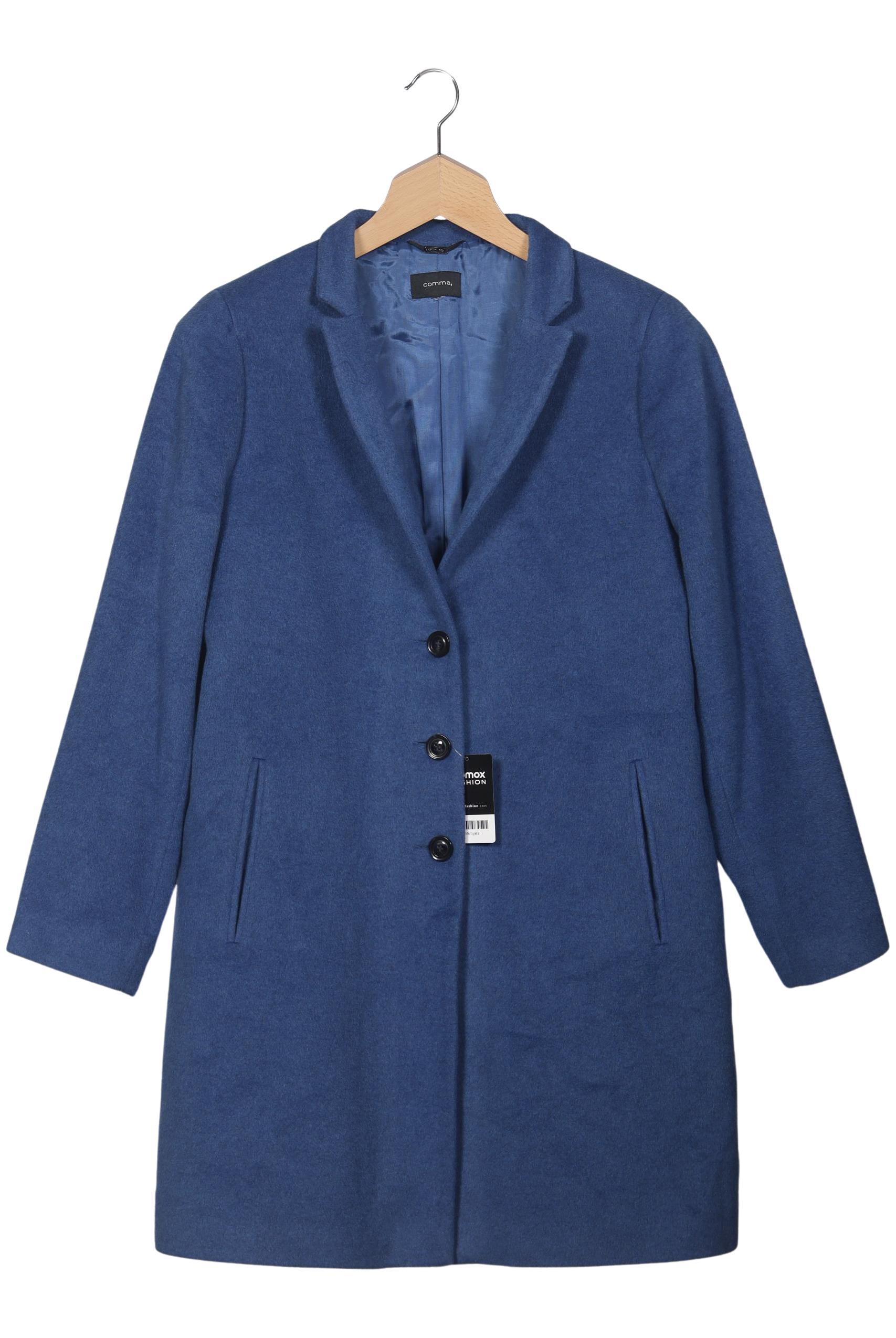 

Comma Damen Mantel, blau, Gr. 46