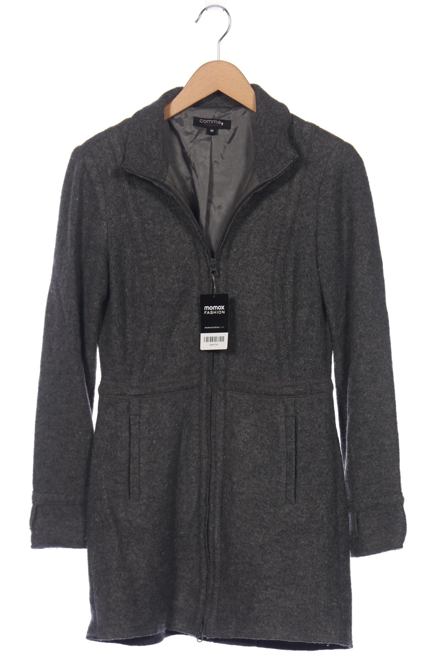 

Comma Damen Mantel, grau, Gr. 34