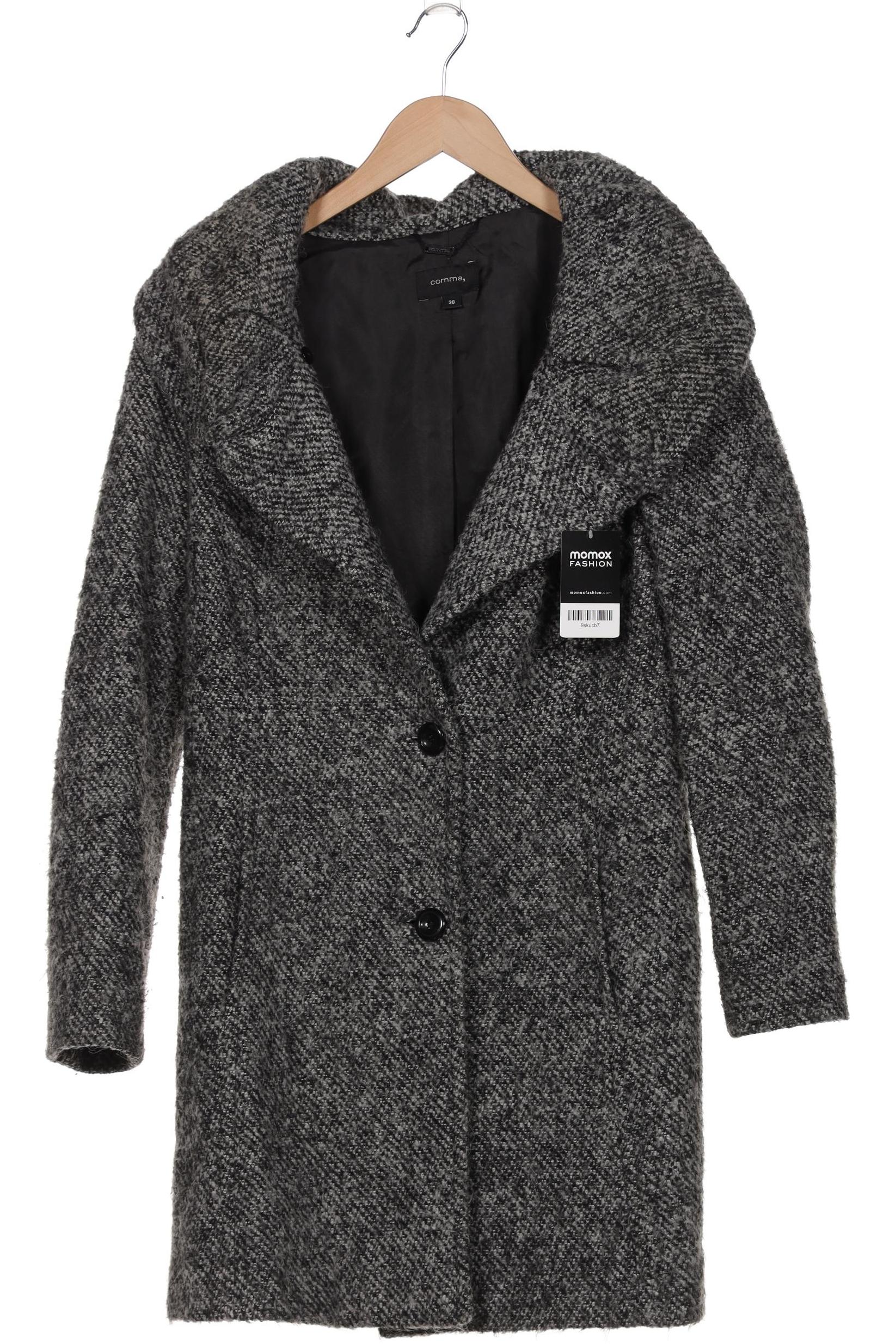 

Comma Damen Mantel, grau, Gr. 38