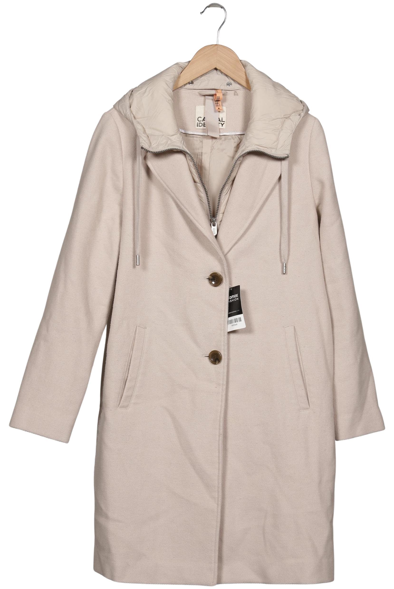 

Comma Damen Mantel, cremeweiß, Gr. 42