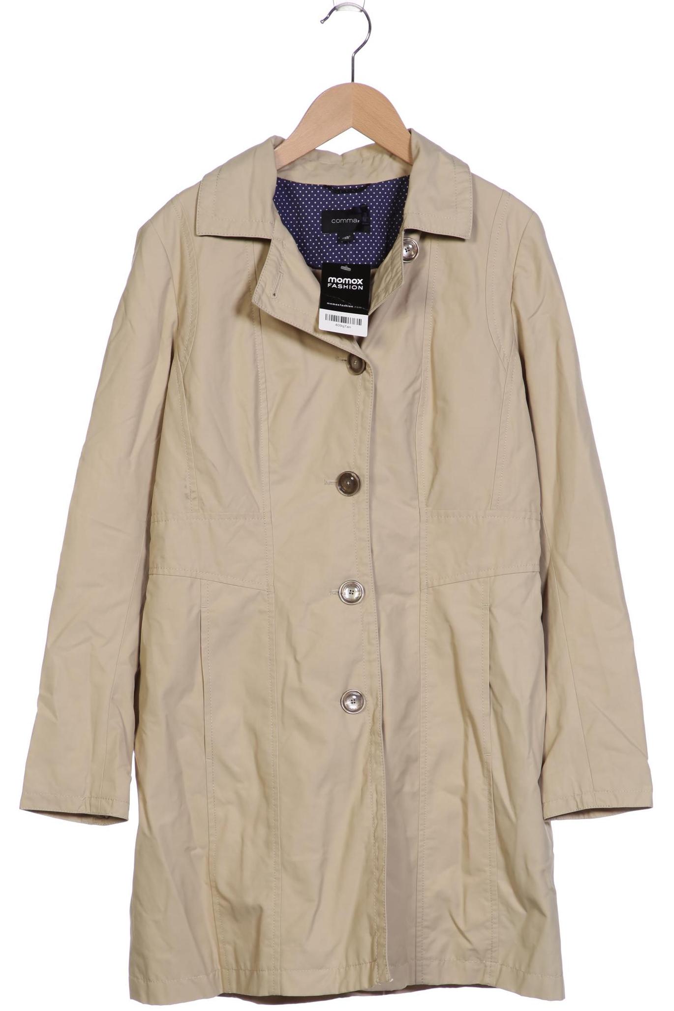 

Comma Damen Mantel, beige, Gr. 38
