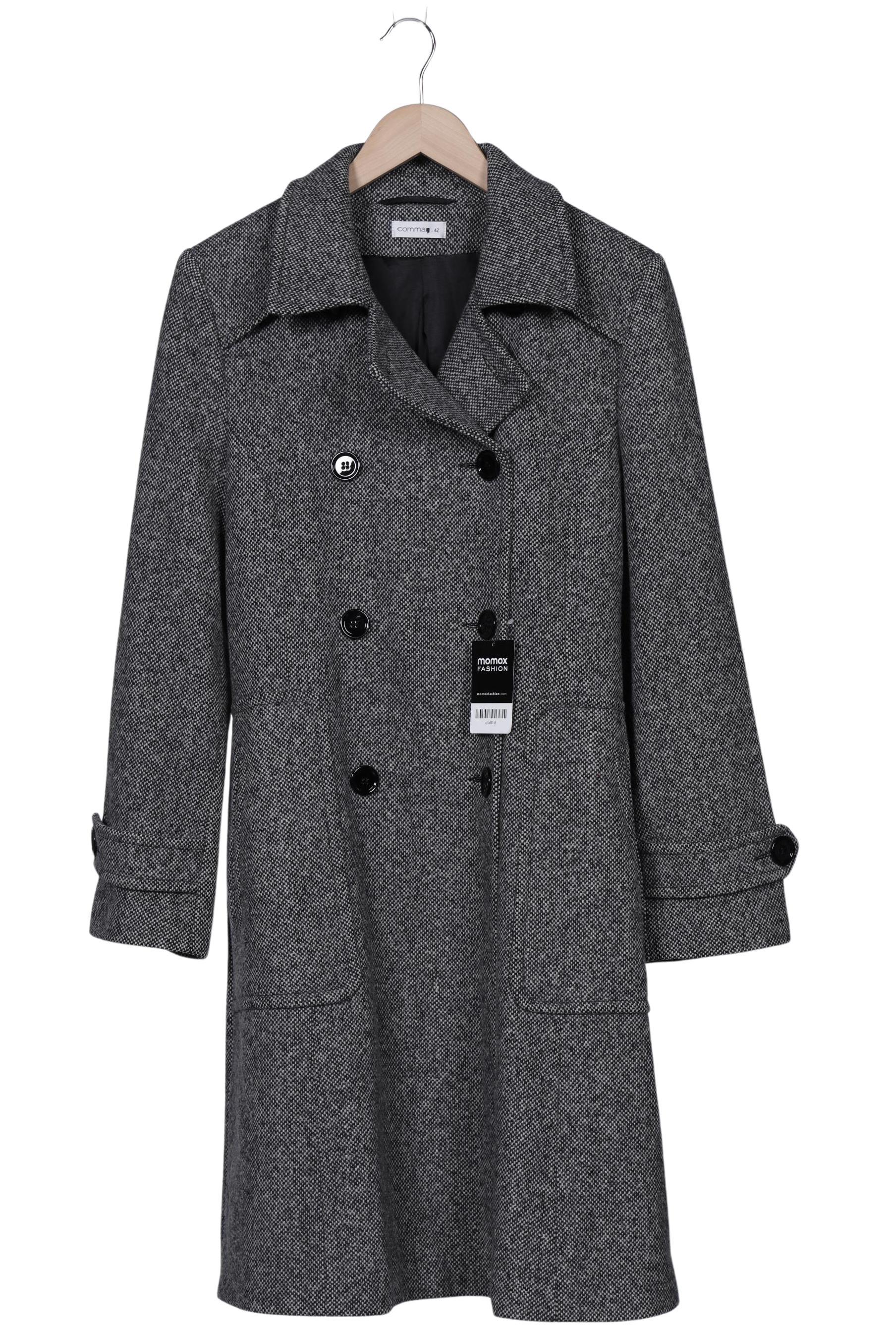 

Comma Damen Mantel, grau, Gr. 42