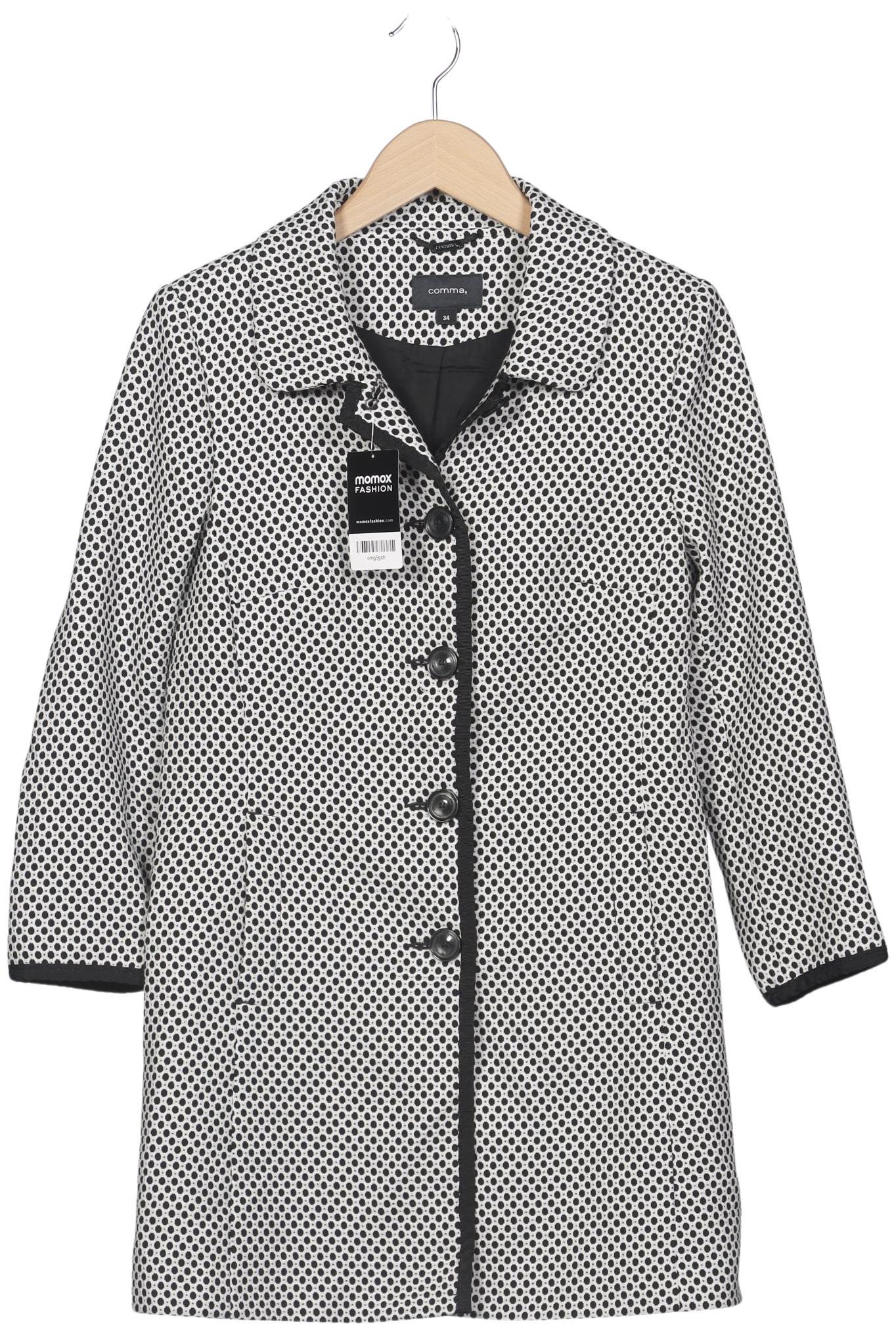 

Comma Damen Mantel, mehrfarbig, Gr. 34