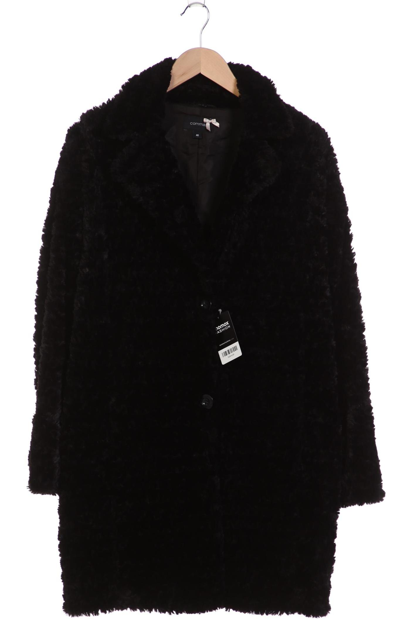 

Comma Damen Mantel, schwarz, Gr. 40