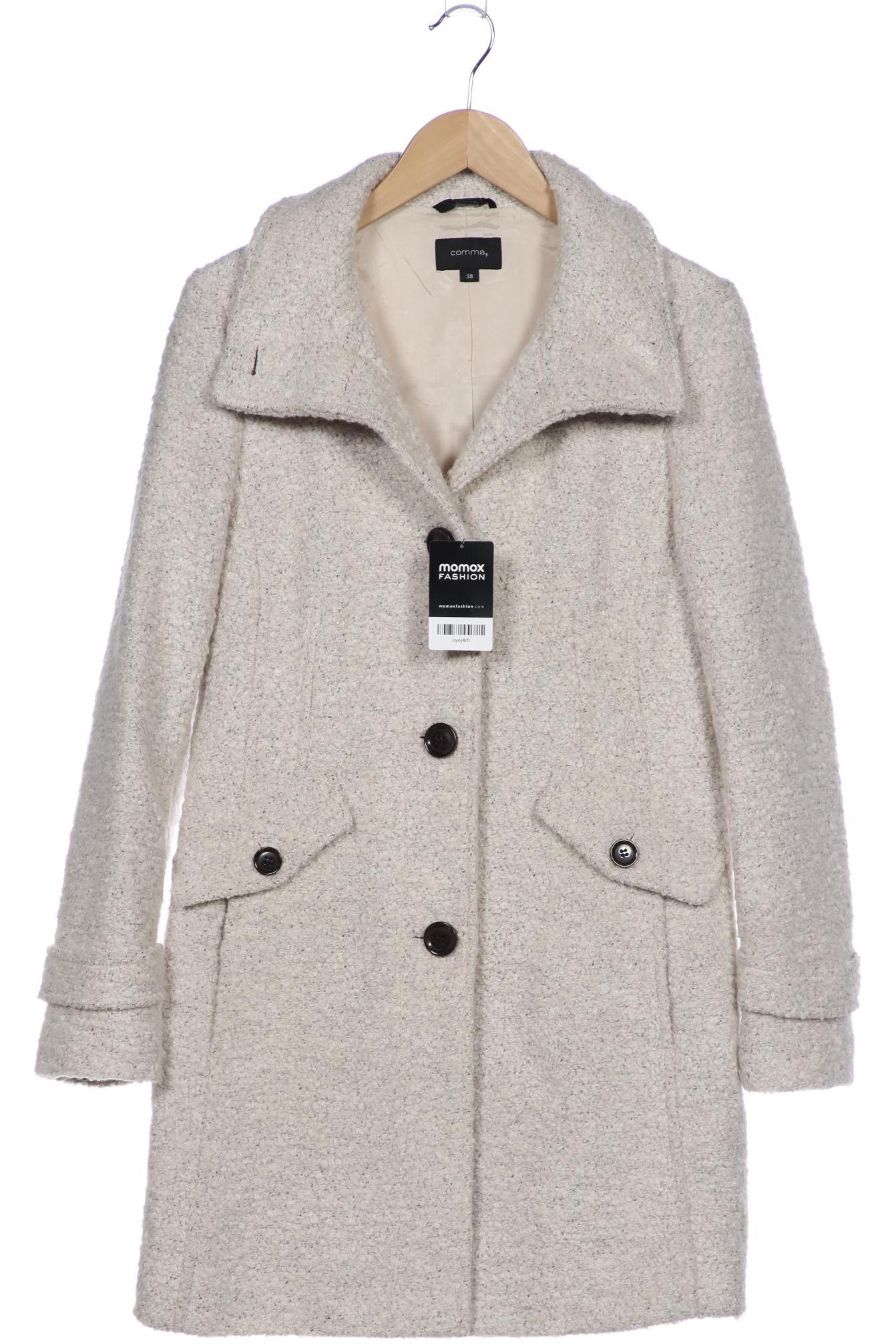 

Comma Damen Mantel, beige, Gr. 38
