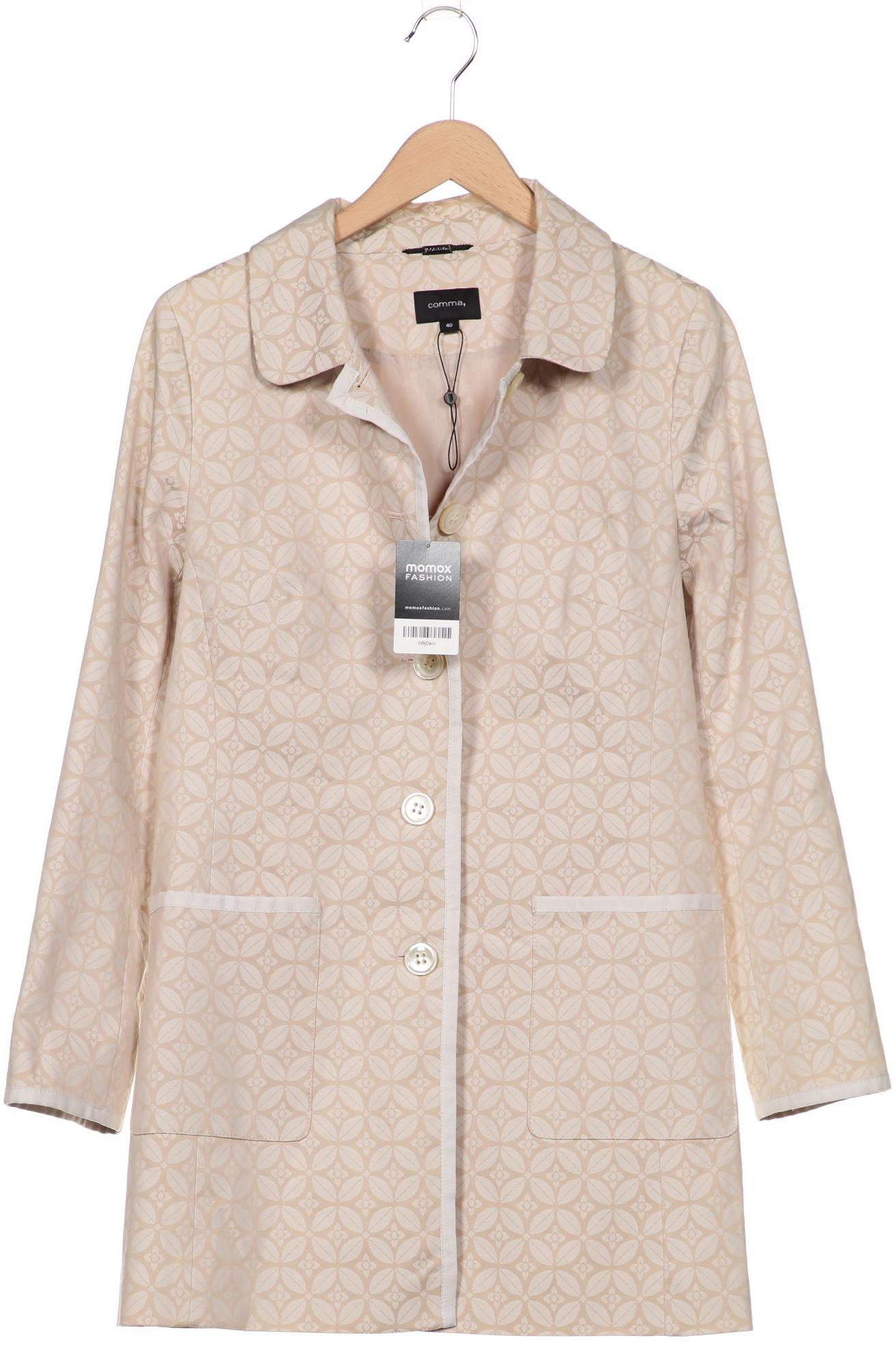 

Comma Damen Mantel, beige, Gr. 40