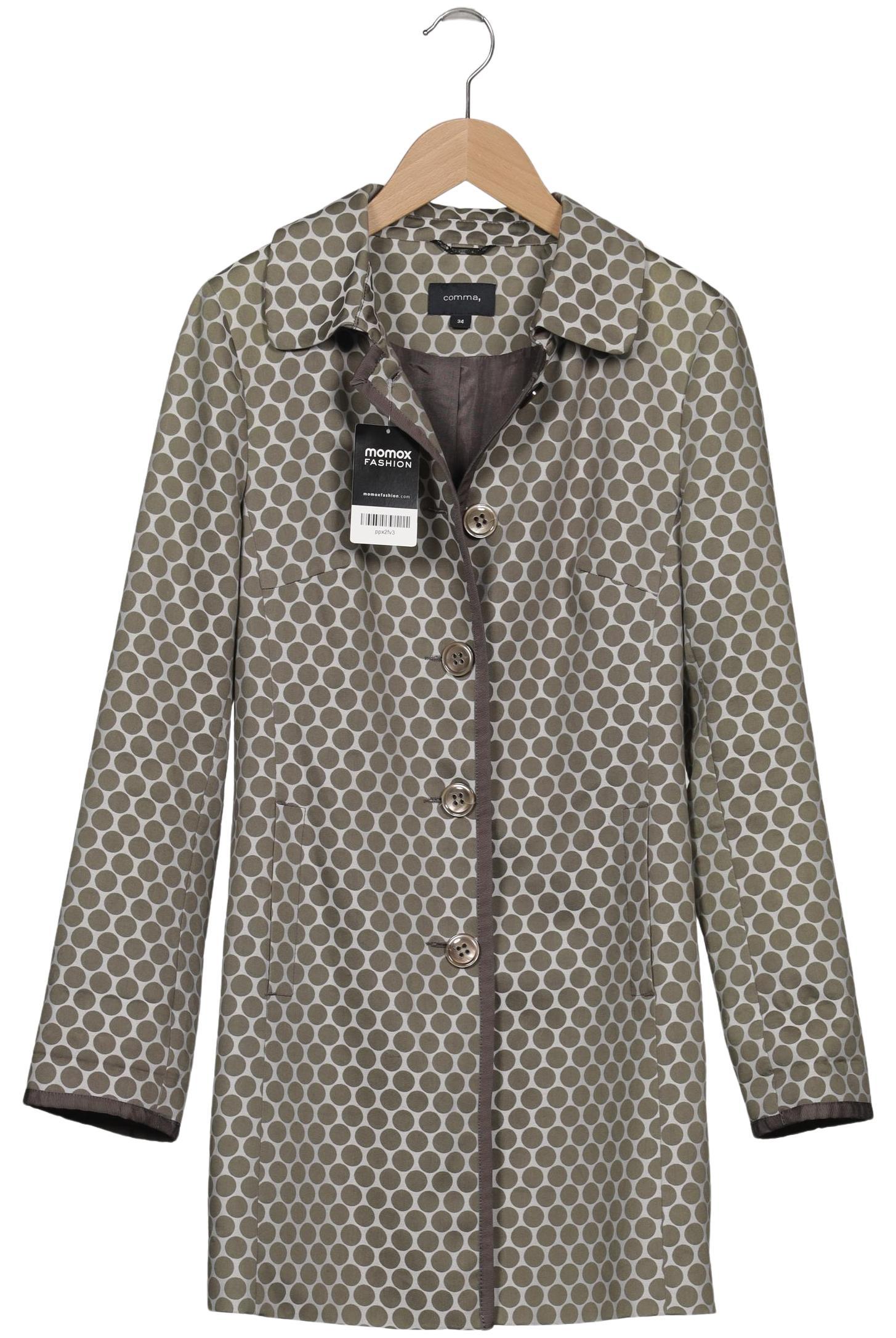 

Comma Damen Mantel, beige, Gr. 34