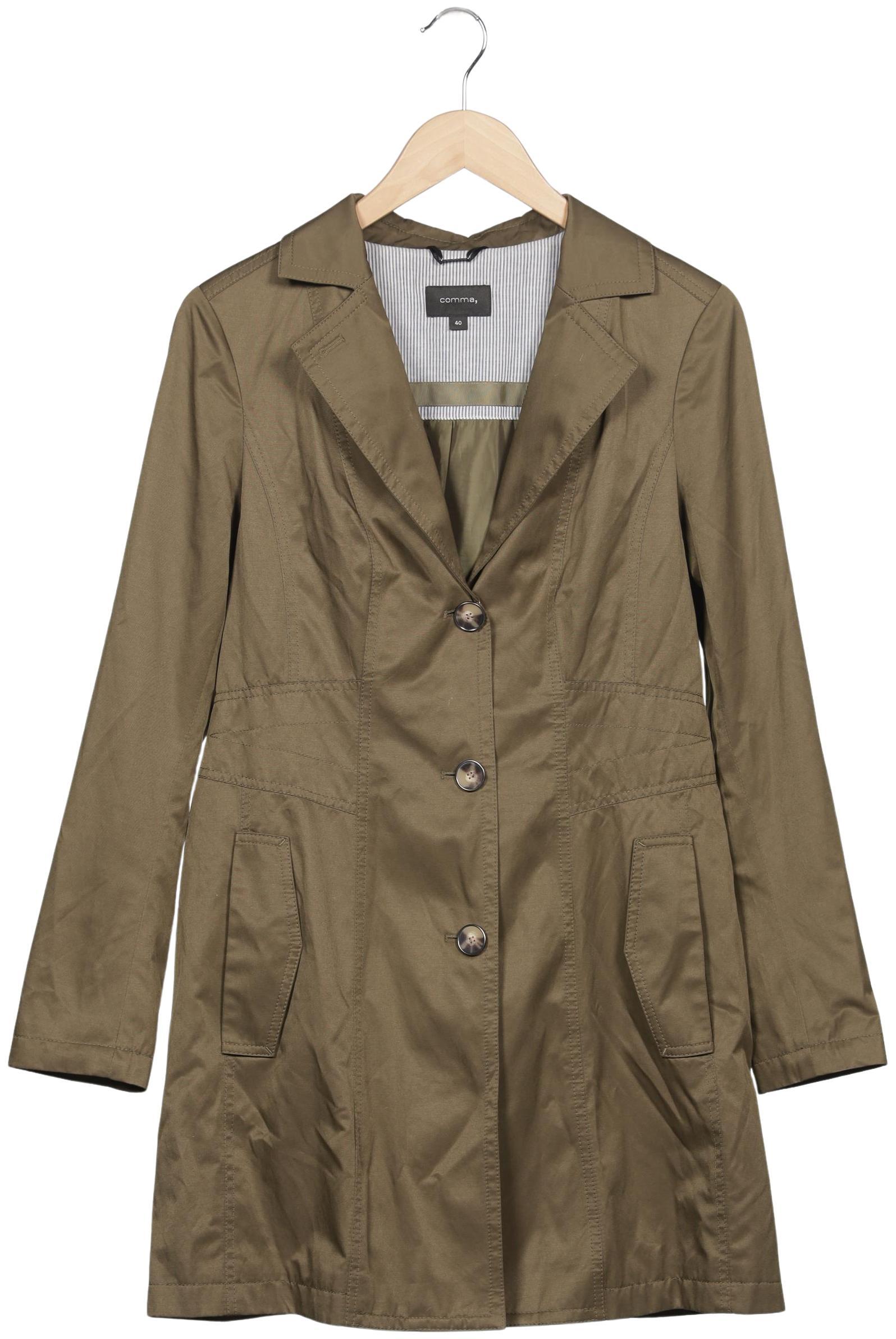 

Comma Damen Mantel, grün, Gr. 40