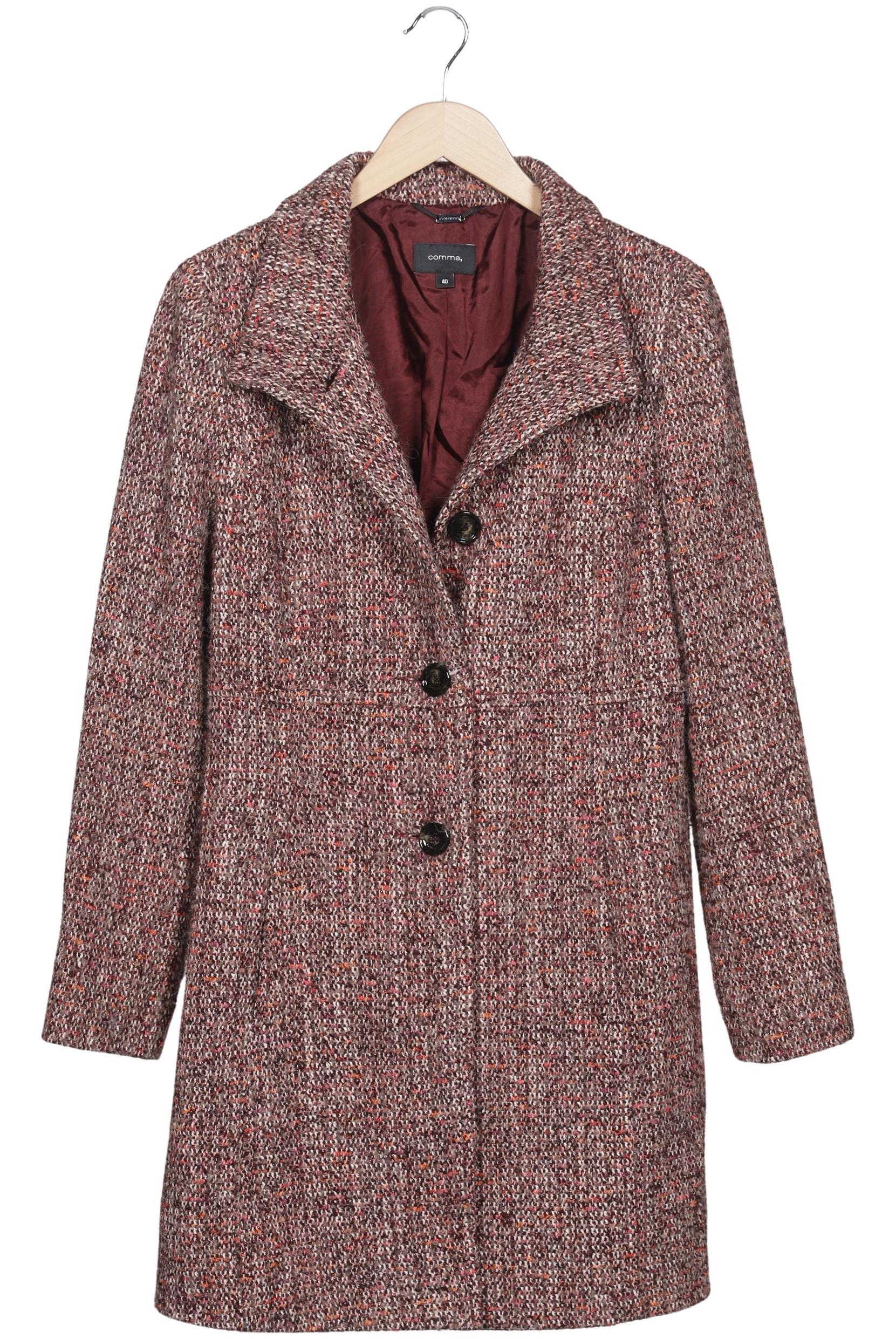 

Comma Damen Mantel, mehrfarbig, Gr. 40