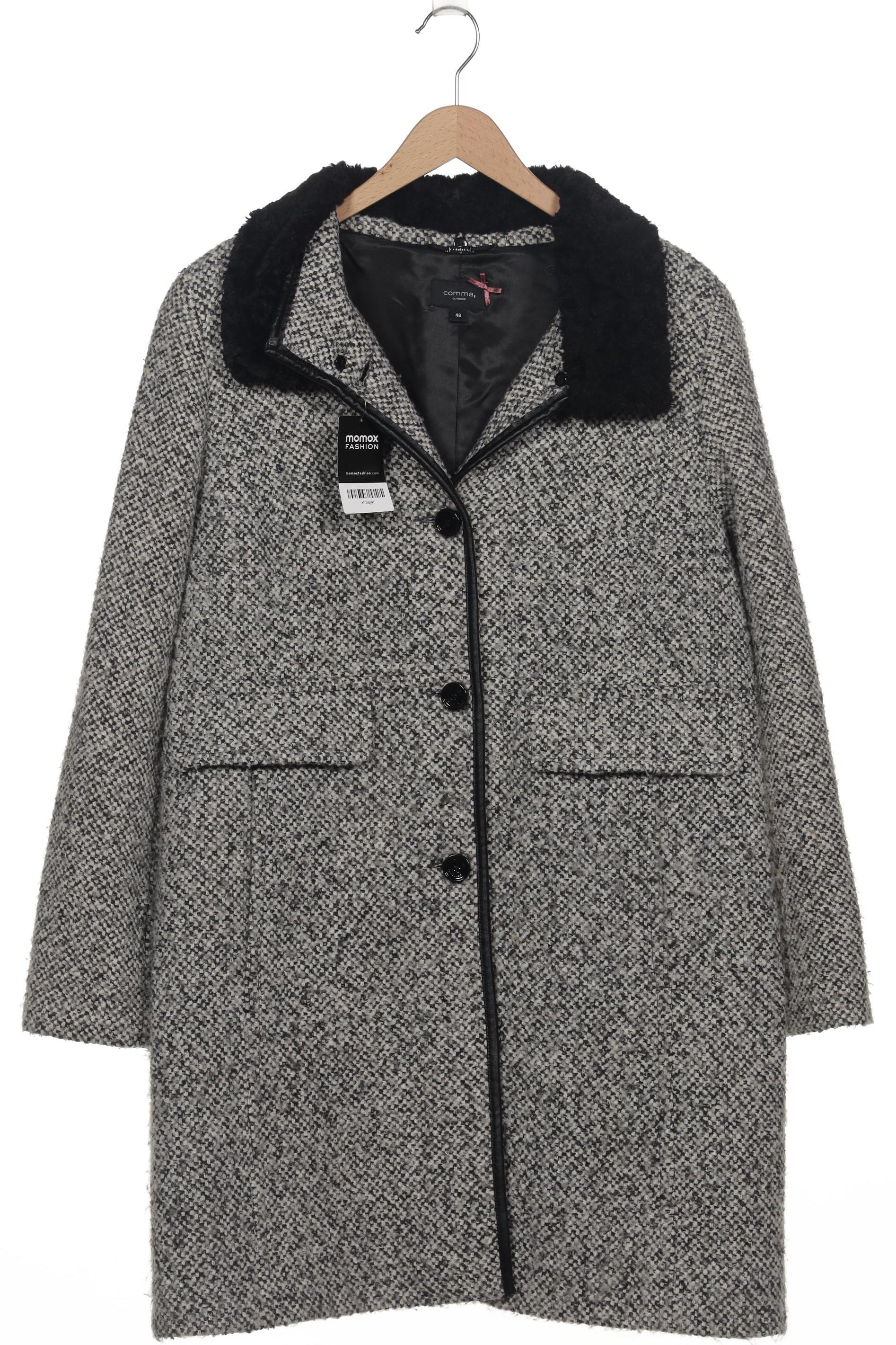 

Comma Damen Mantel, grau, Gr. 46