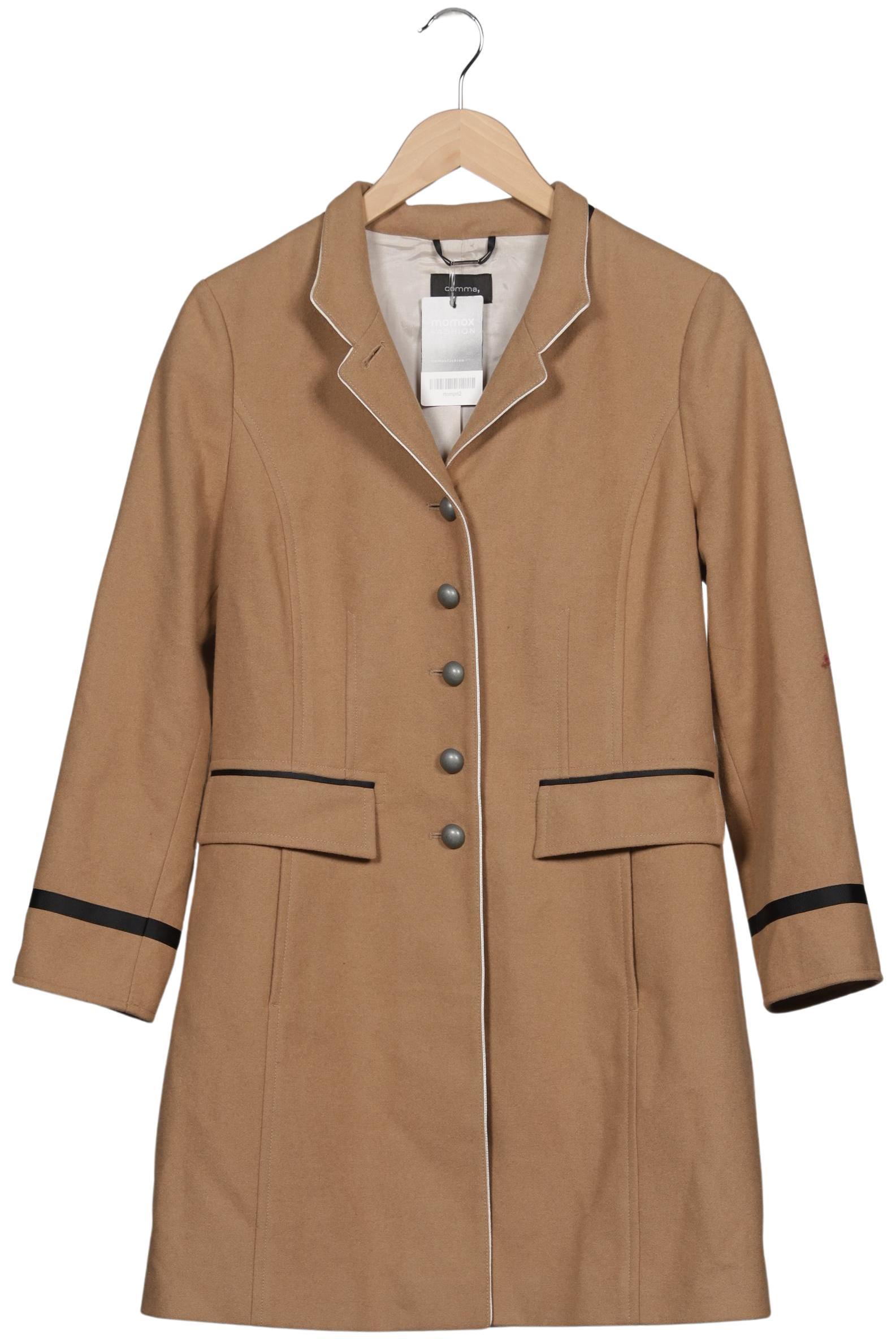 

Comma Damen Mantel, beige, Gr. 36