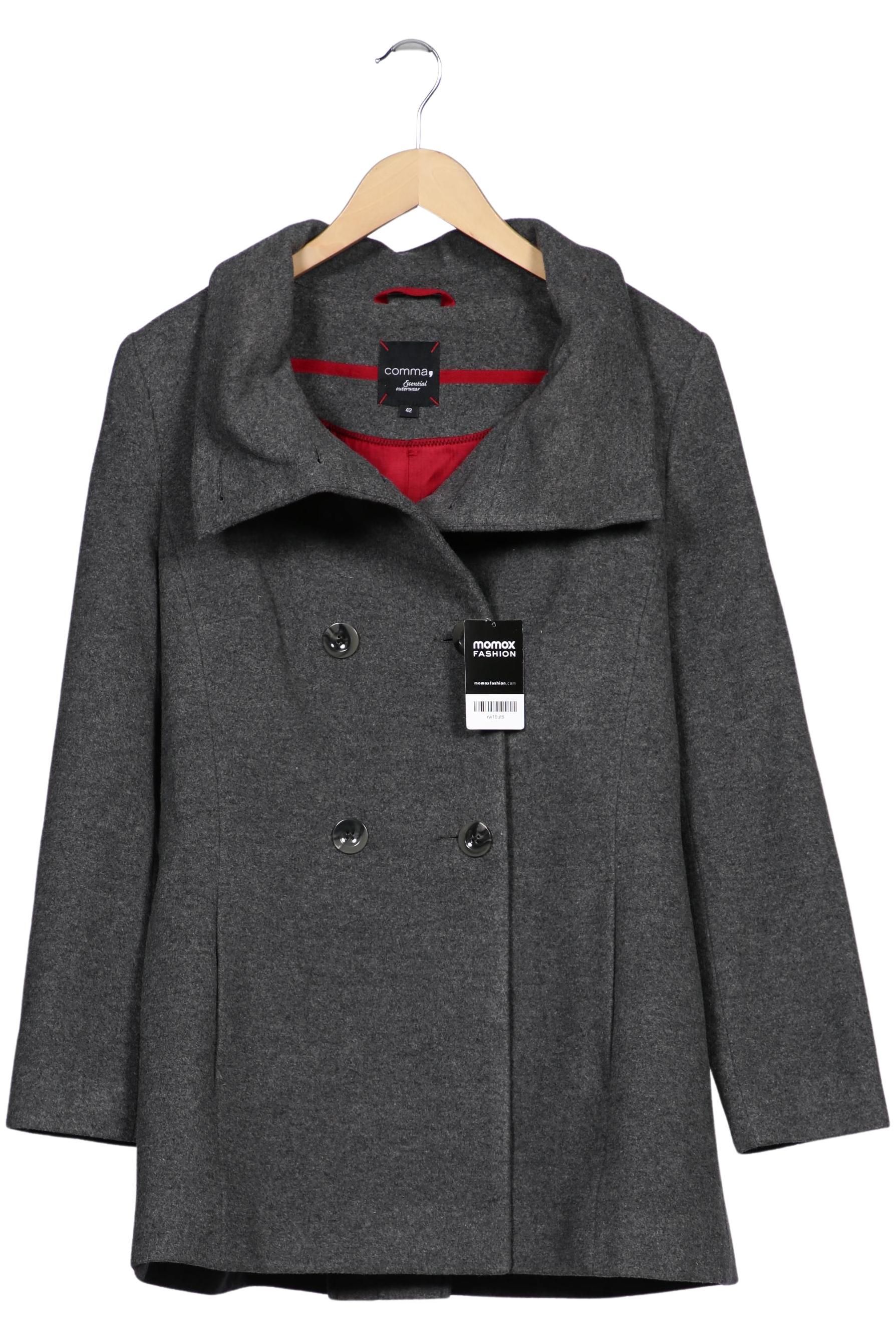 

Comma Damen Mantel, grau, Gr. 42