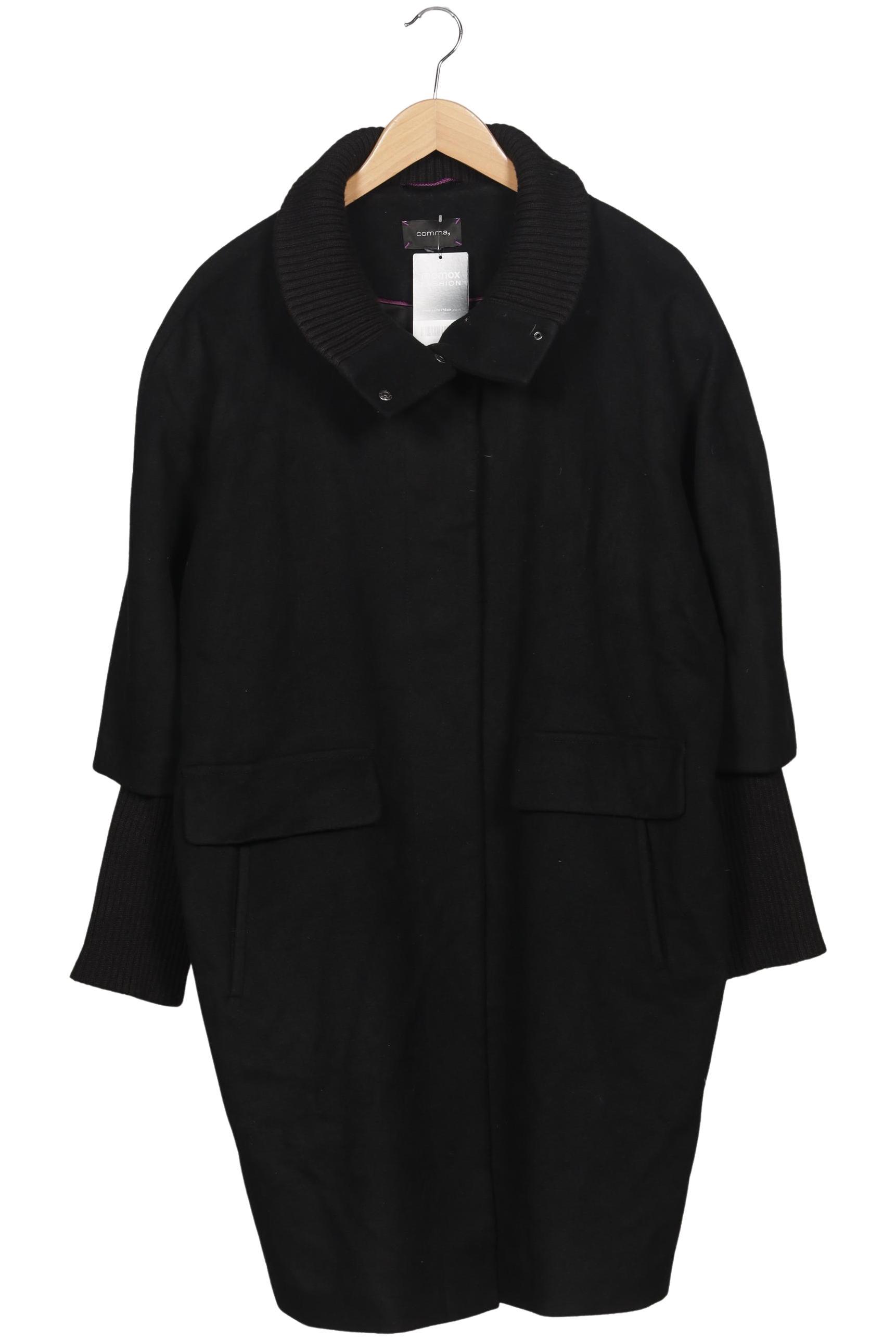 

Comma Damen Mantel, schwarz, Gr. 44