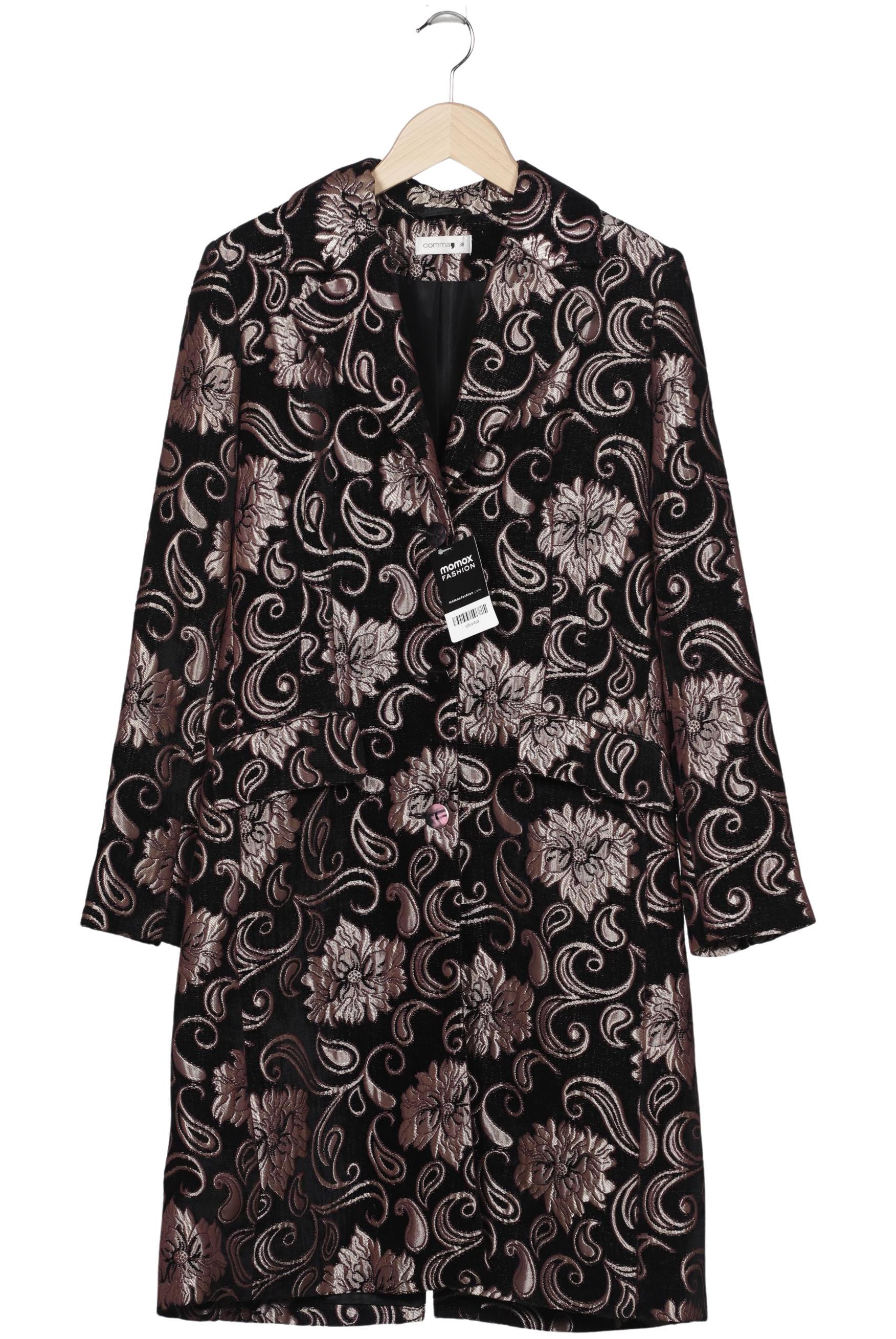 

Comma Damen Mantel, schwarz, Gr. 38